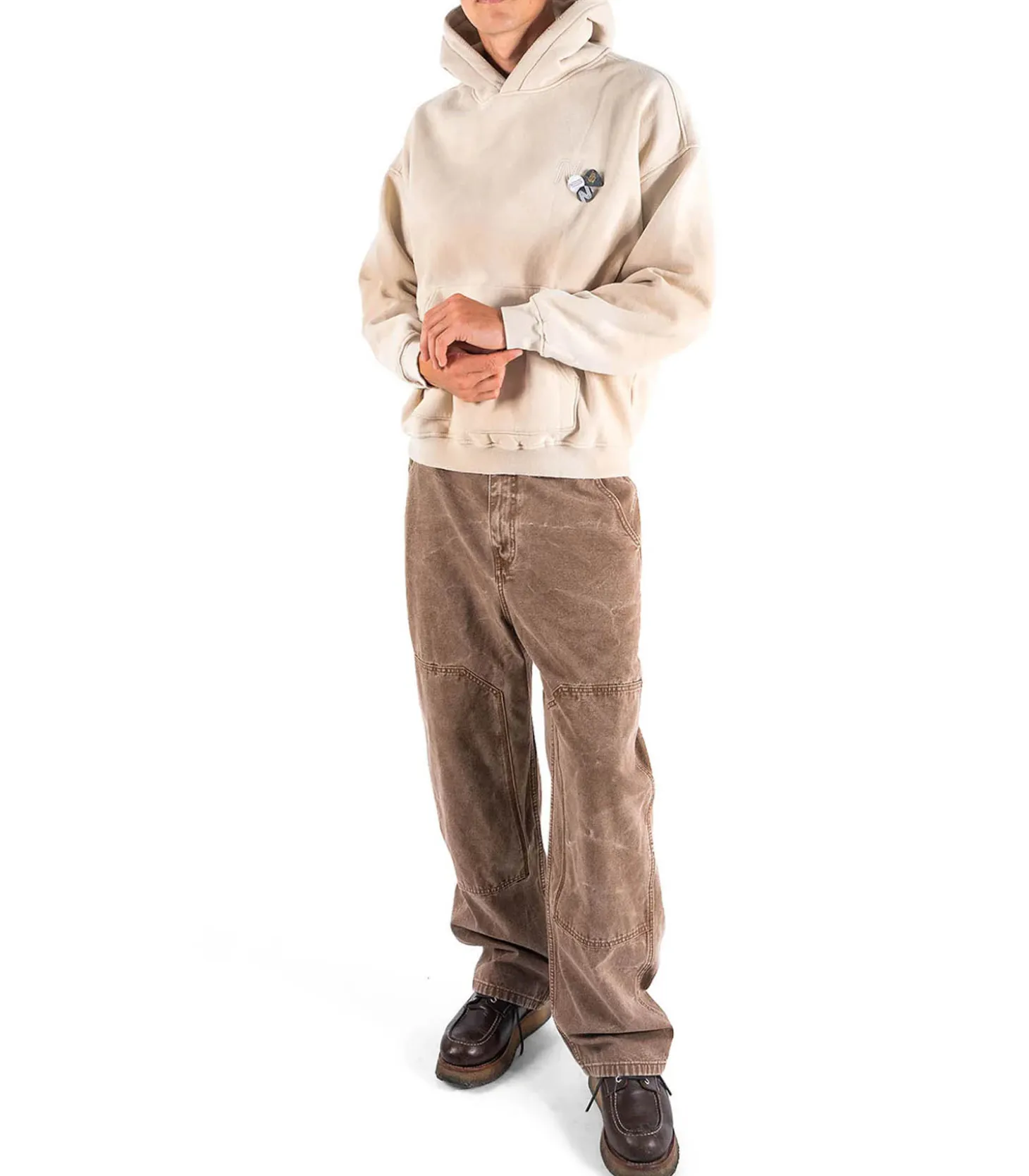 Hoodie Skyler Trade Vintage Natural-Newtone Flash Sale