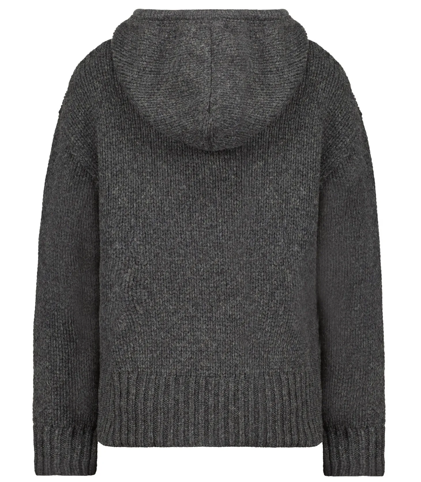 Hoodie Soft Wool Anthracite-Forte Forte Hot