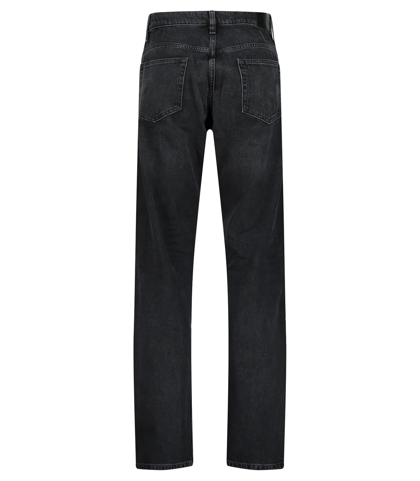 Jean droit homme à patch Modern Blocking-Frame Fashion