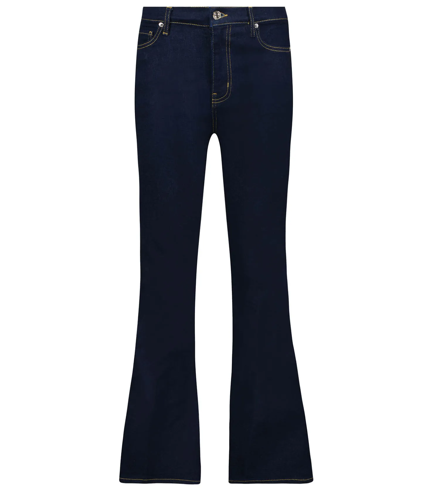 Jean Le High Flare Stargirl-Frame Fashion