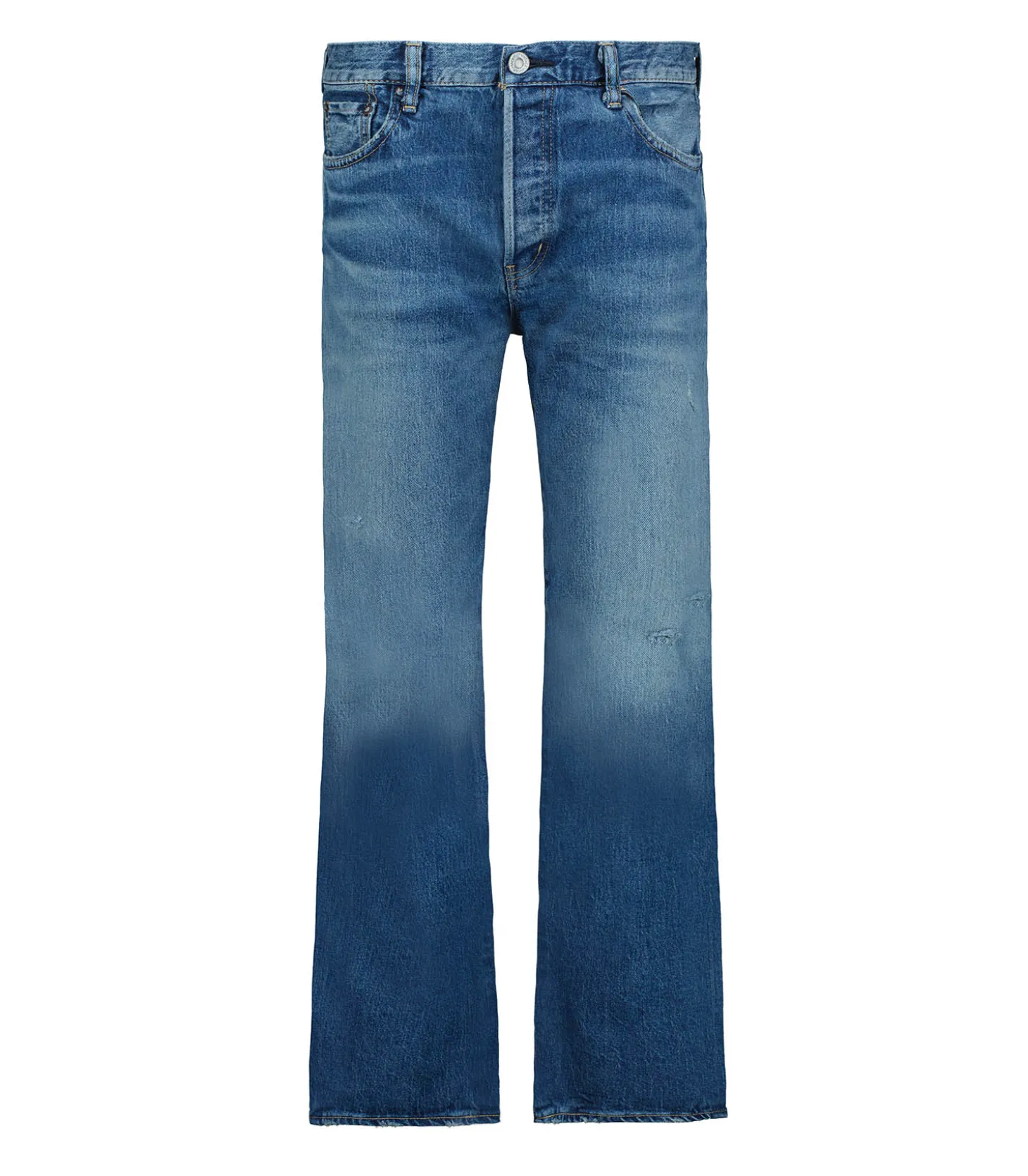 Jean Nathan Straight Blue-Moussy Vintage New
