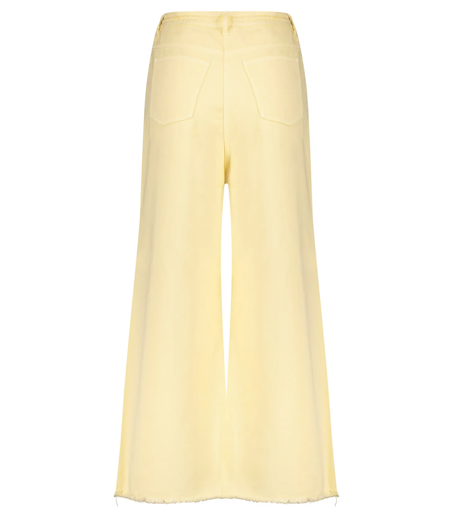 Jean Oversize Jaune Pâle-HAPPY HAUS Online