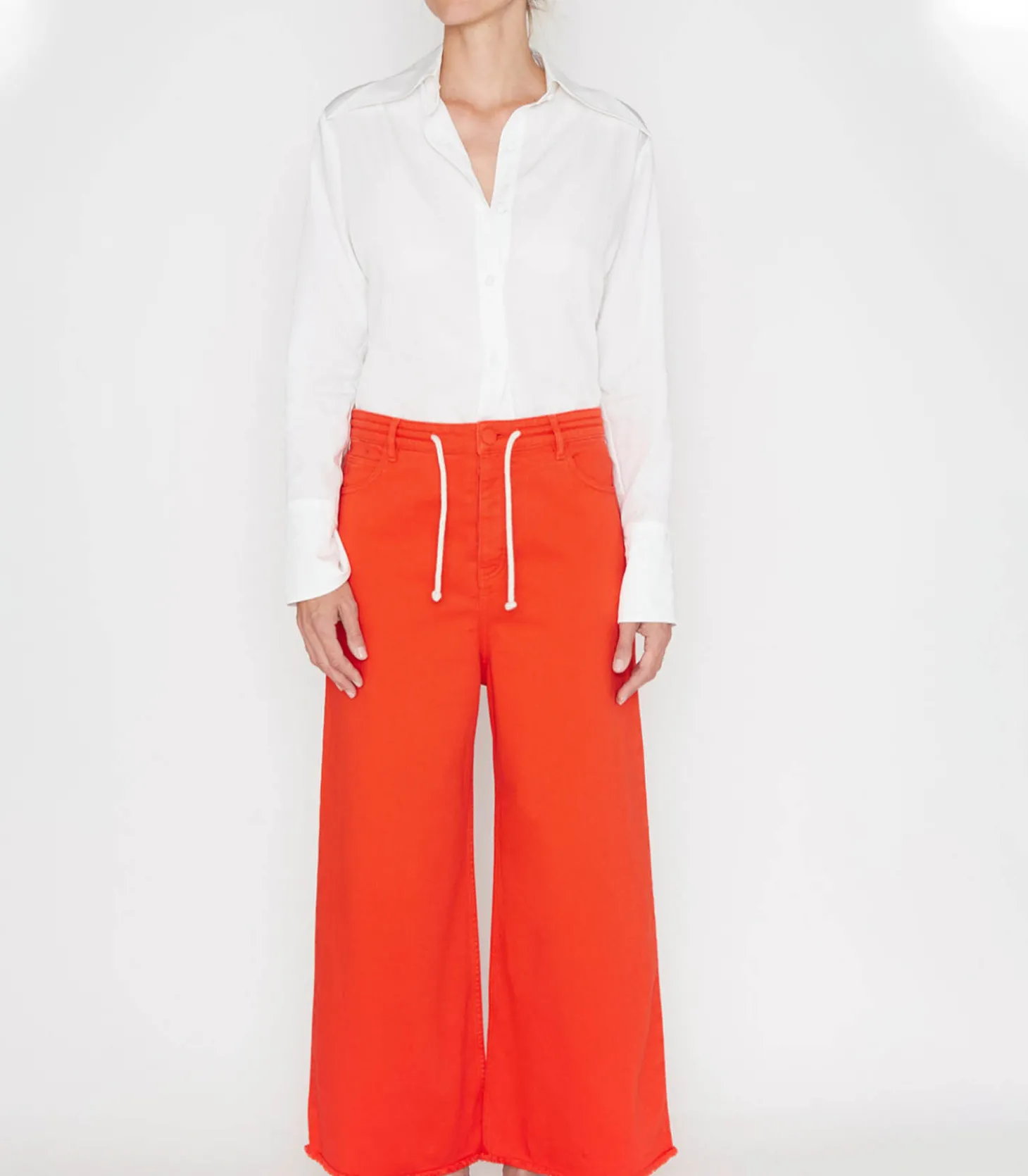 Jean Oversize Rouge Coquelicot-HAPPY HAUS Best