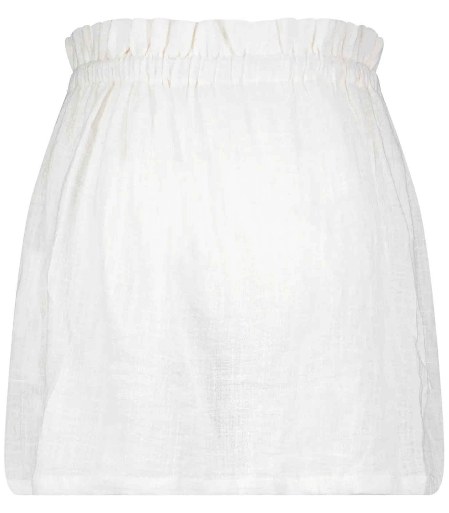 Jupe courte Alexandrie Off White-Maison Saint Julien Discount