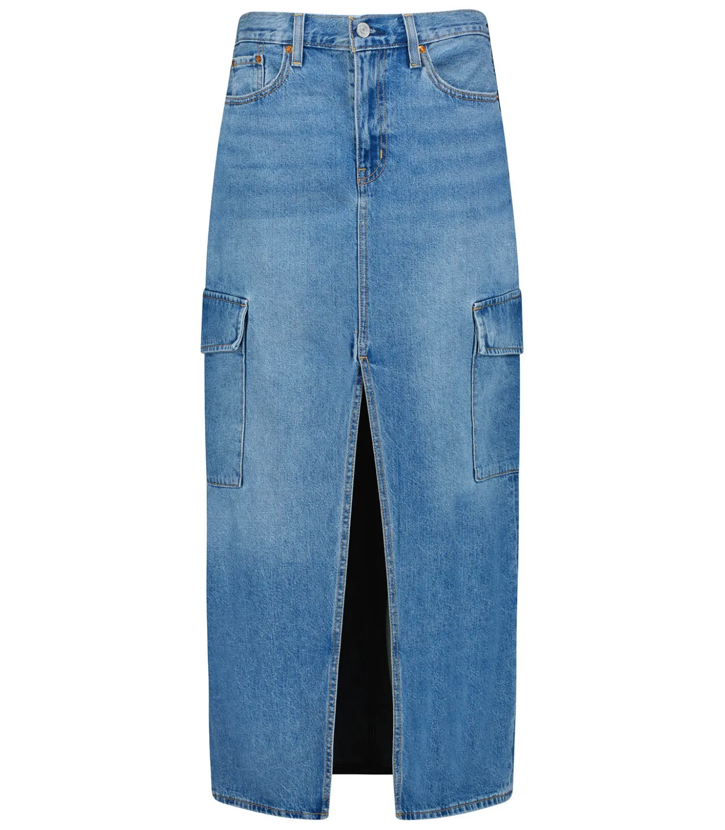 Jupe Longue en Jean Ankle Column Cargo Maximize the Moment-Levi's Fashion