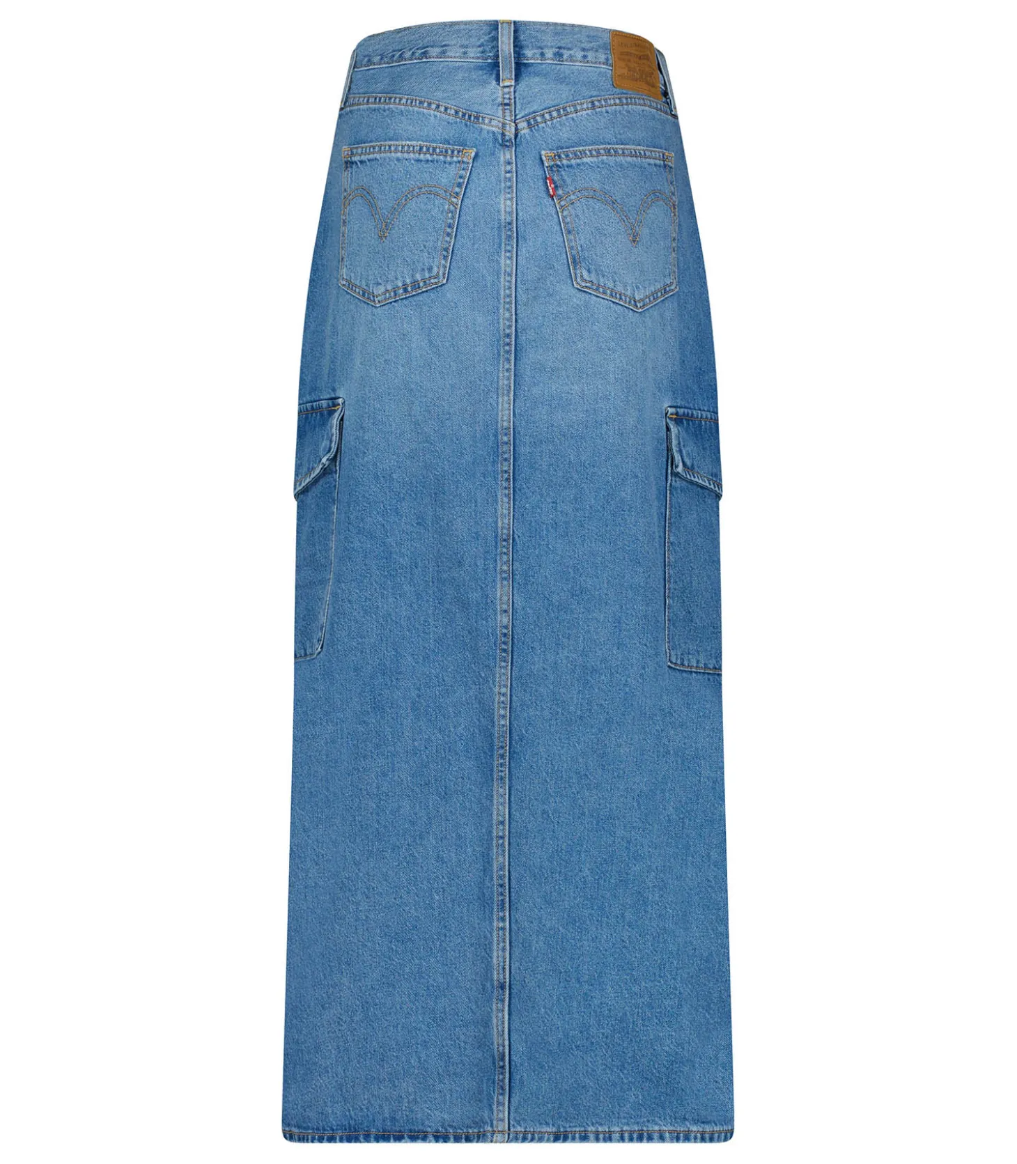 Jupe Longue en Jean Ankle Column Cargo Maximize the Moment-Levi's Fashion