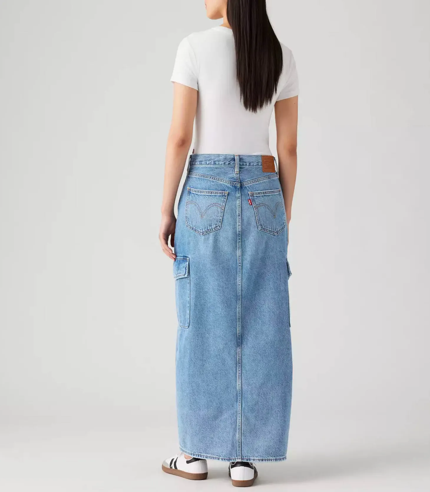 Jupe Longue en Jean Ankle Column Cargo Maximize the Moment-Levi's Fashion