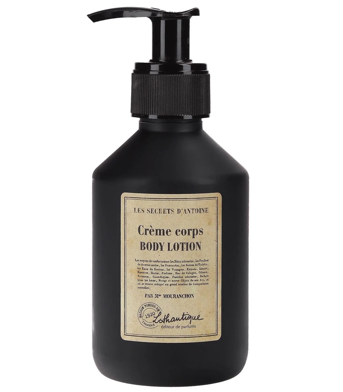 Lait corps Les secrets d'Antoine-Lothantique Fashion