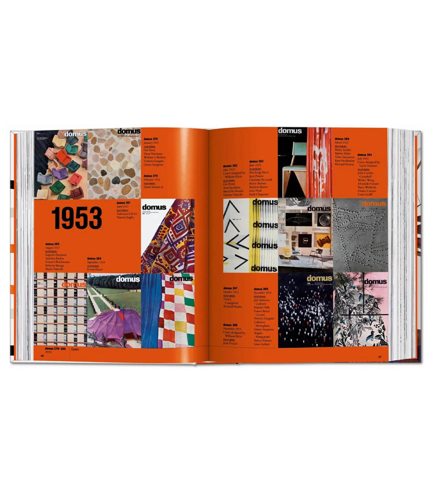 Livre Domus 1950-1959-Taschen Hot