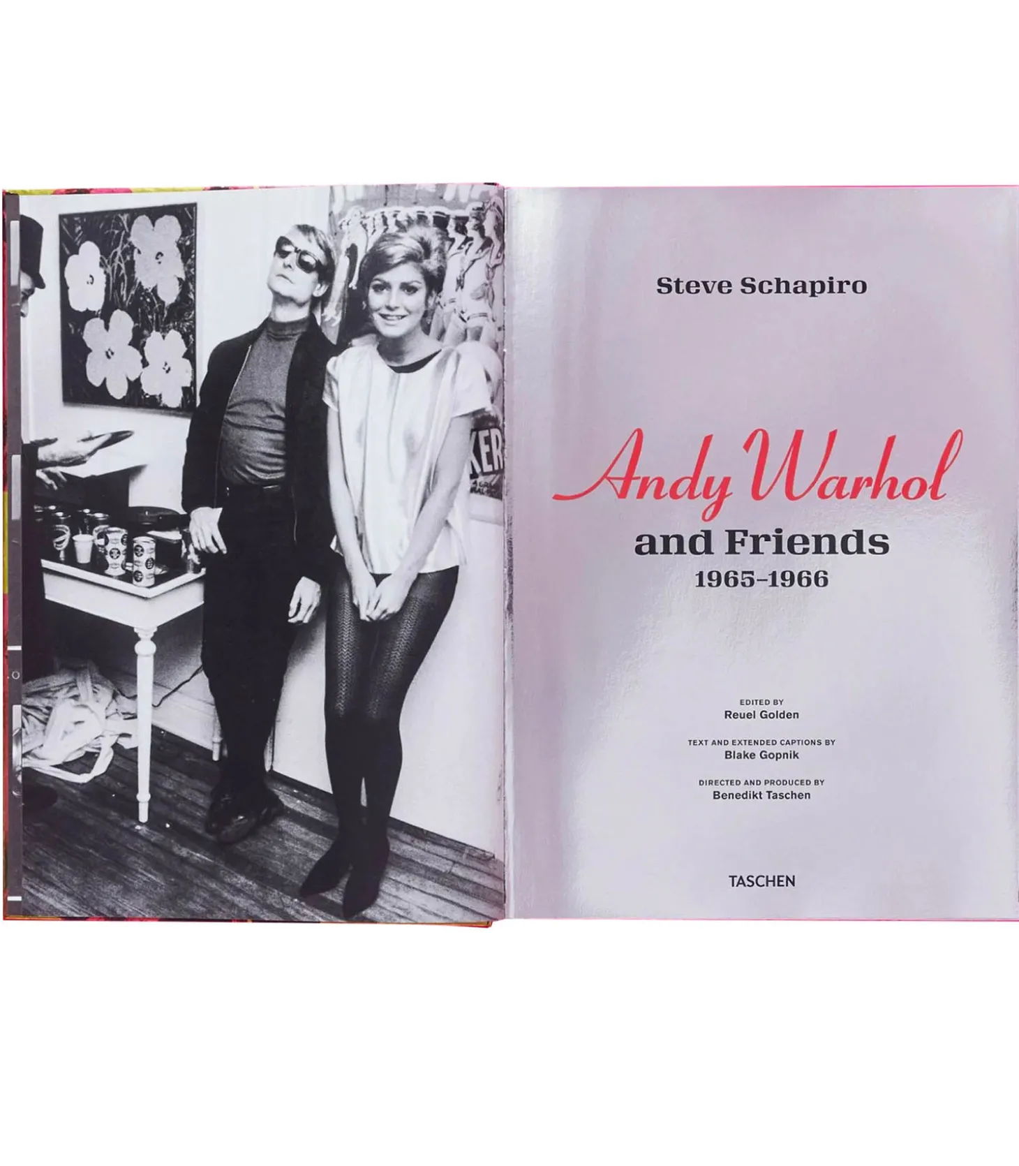 Livre Schapiro. Andy Warhol and Friends-Taschen Best Sale