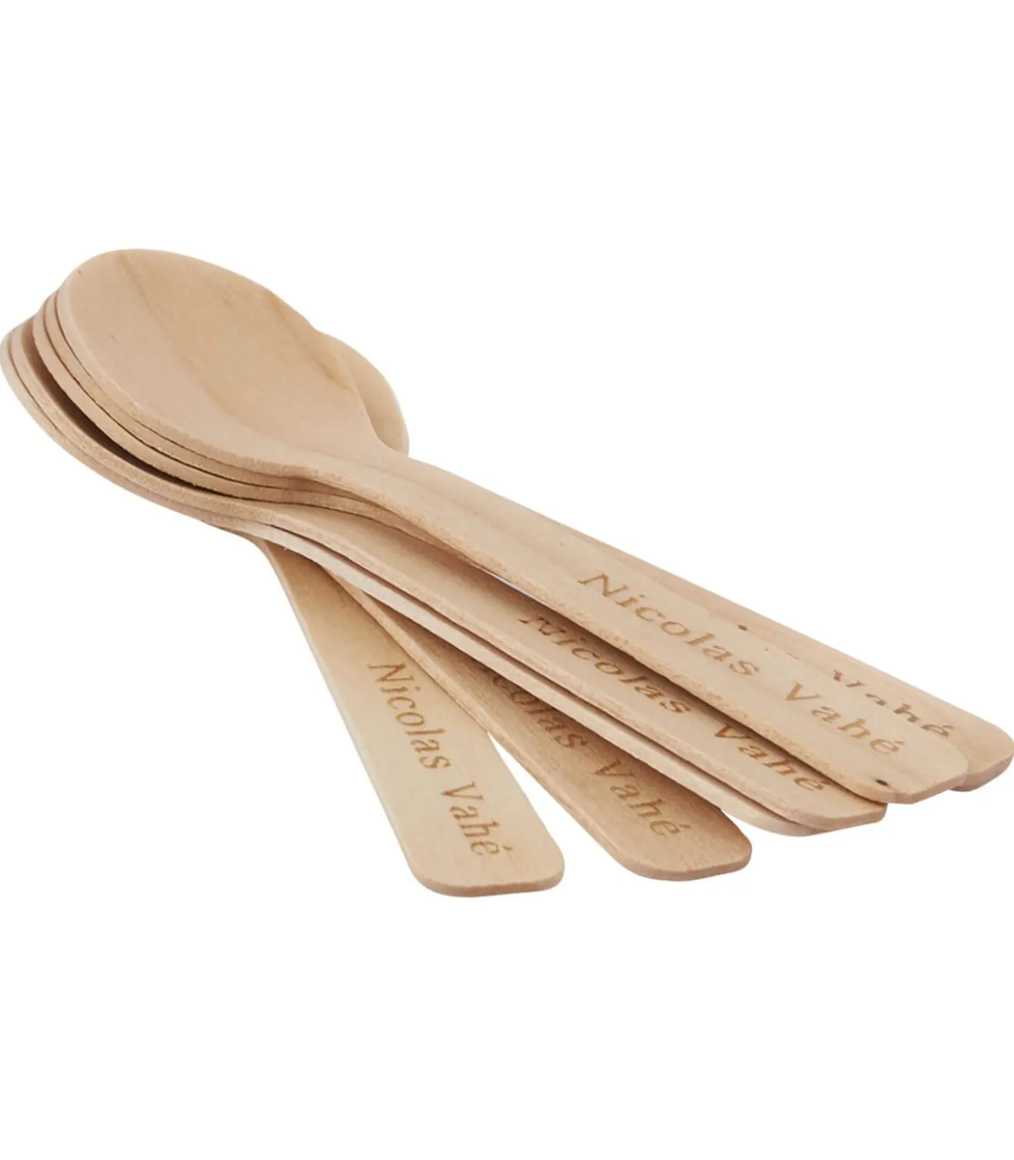 Lot de 48 cuillères en bois "Taste"-Nicolas Vahé Discount