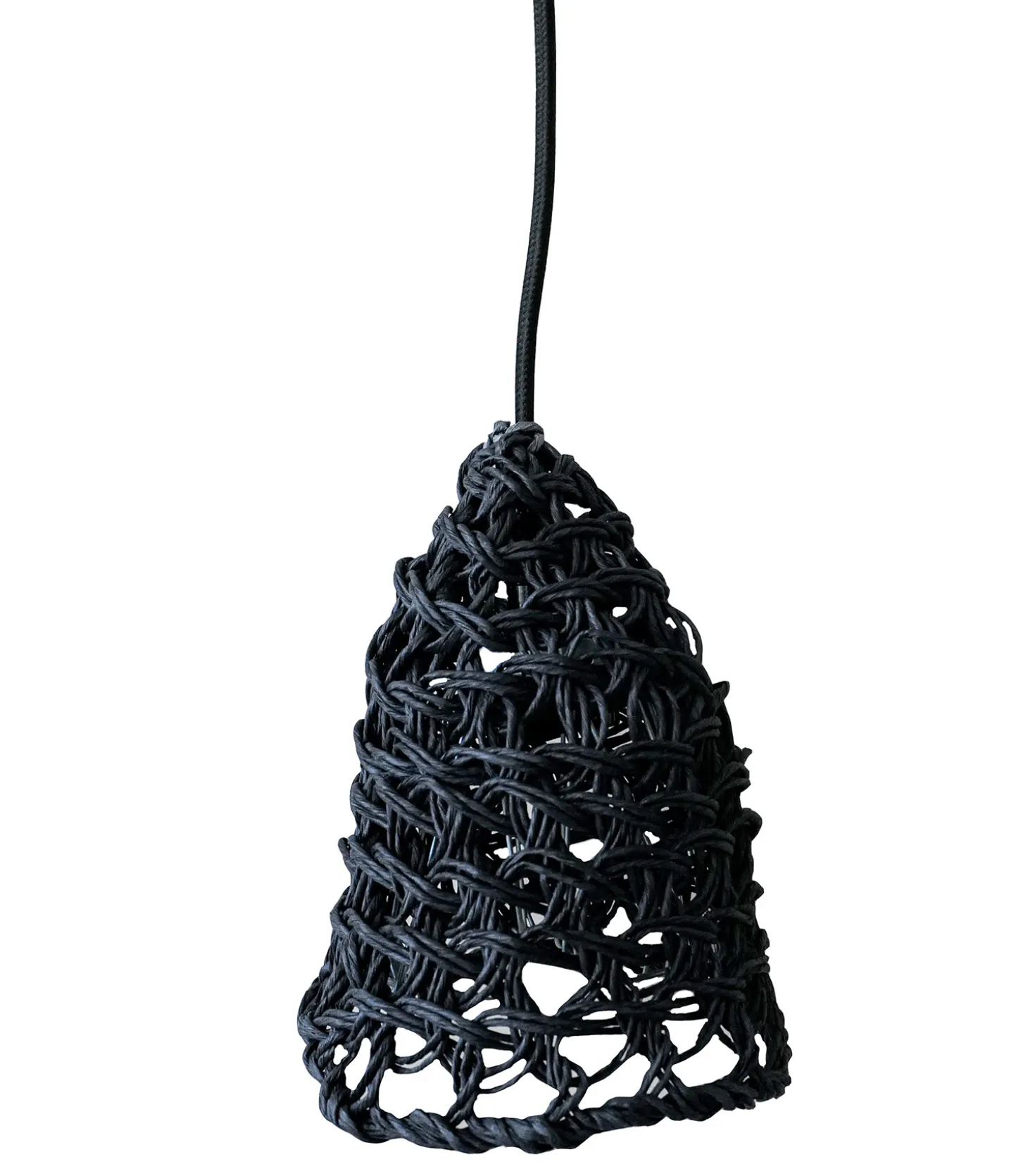 Luminaire Baladeuse Double 100% Papier recyclé Noir-Best Before Online