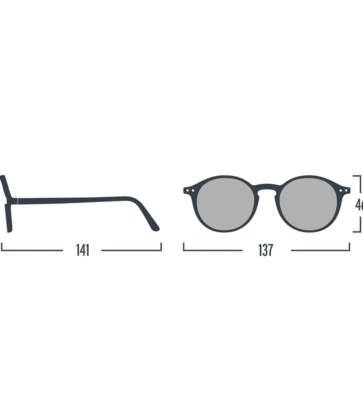 Lunettes de soleil #D Tortoise grey lenses-IZIPIZI Online