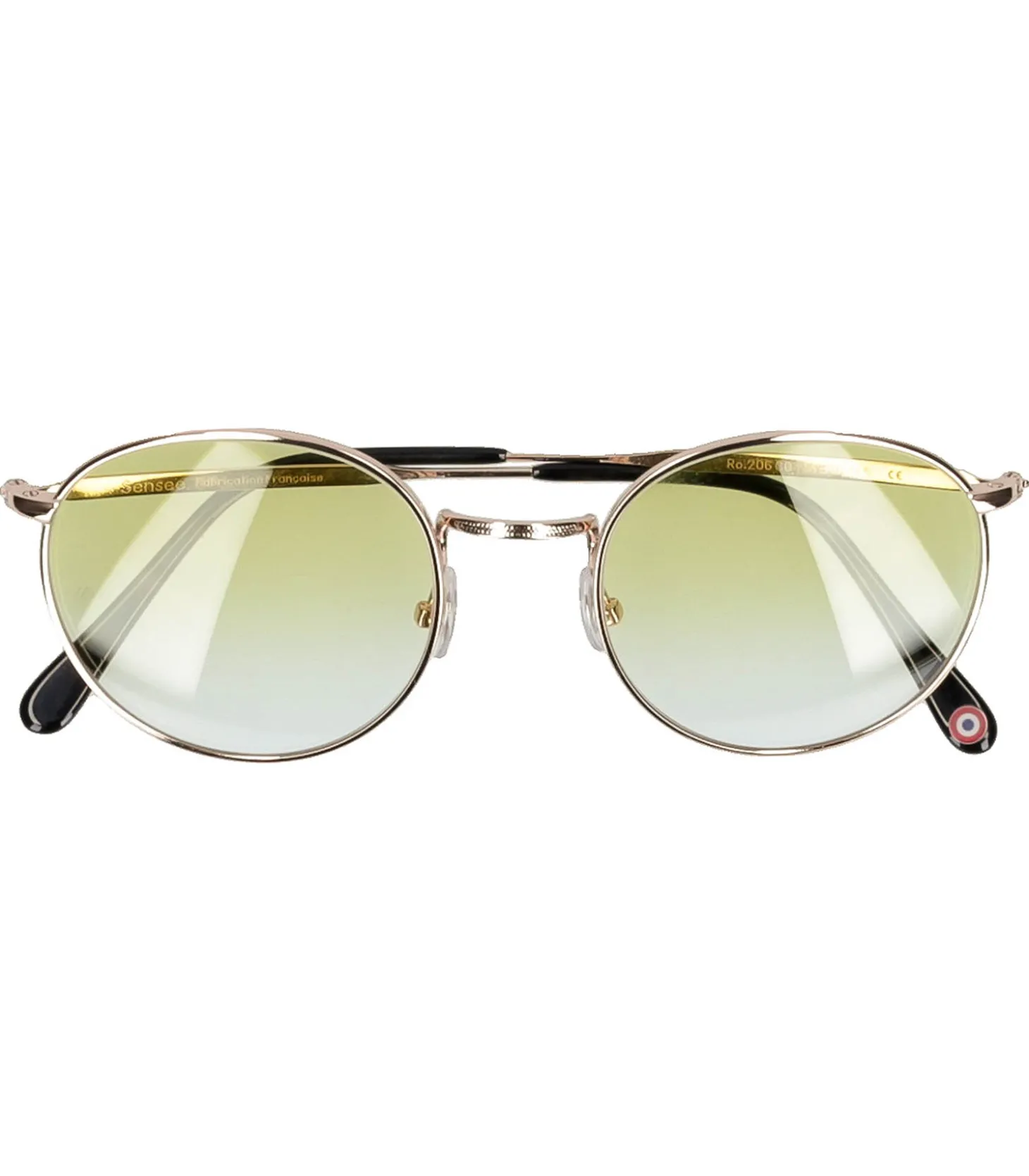 Lunettes de soleil Ro.206 Or rose verres jaunes-Sensee Online