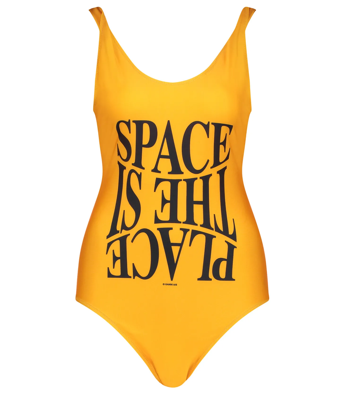 Maillot de bain une pièce Bright Marigol-Ganni Hot