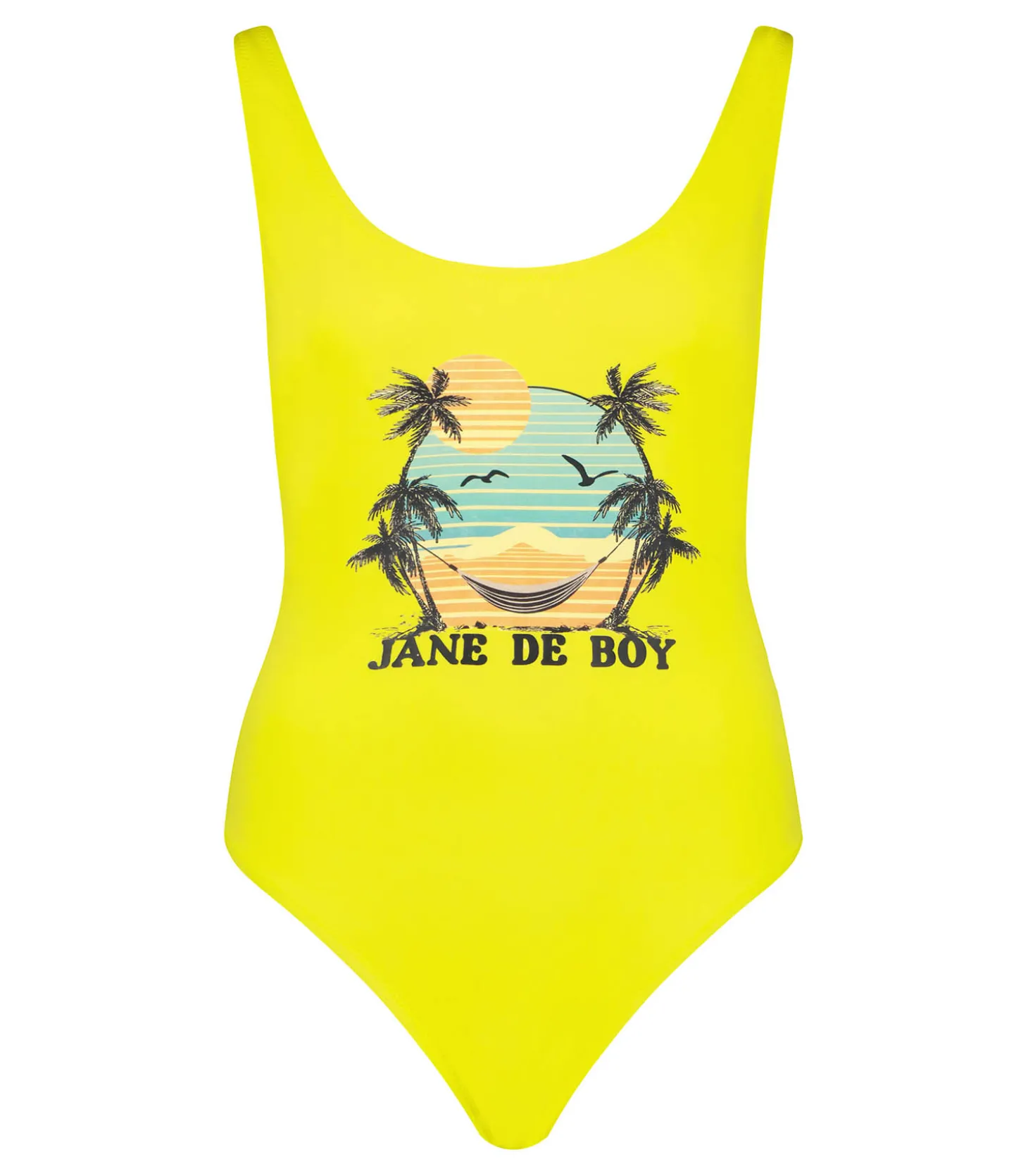 Maillot de Bain une pièce Jane In Paradise Jaune-Fabulous Island Discount