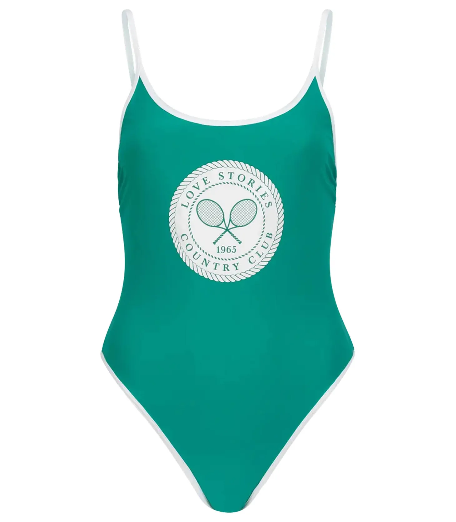 Maillot de Bain une pièce Madison Green-Love Stories Fashion