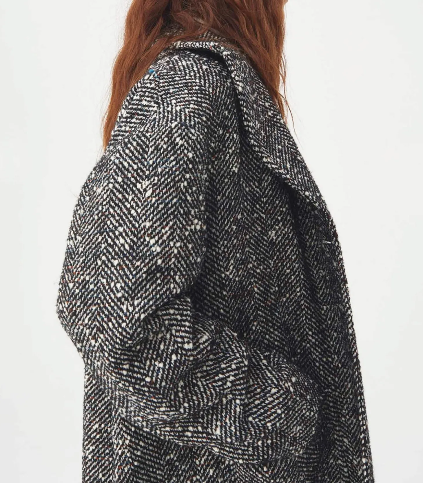 Manteau Milou Bretagne Chevron Black-Mii Fashion