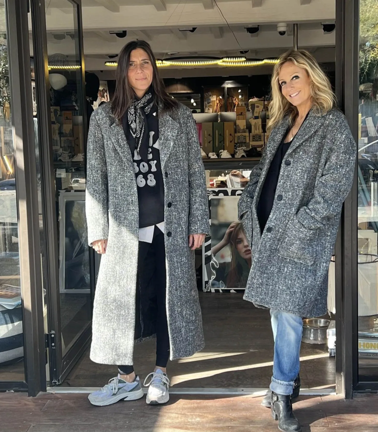 Manteau Milou Bretagne Chevron Black-Mii Fashion