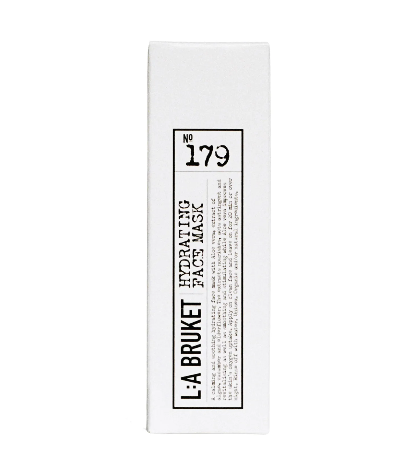 Masque hydratant n°179 pour le visage 50 ml-L:a Bruket New