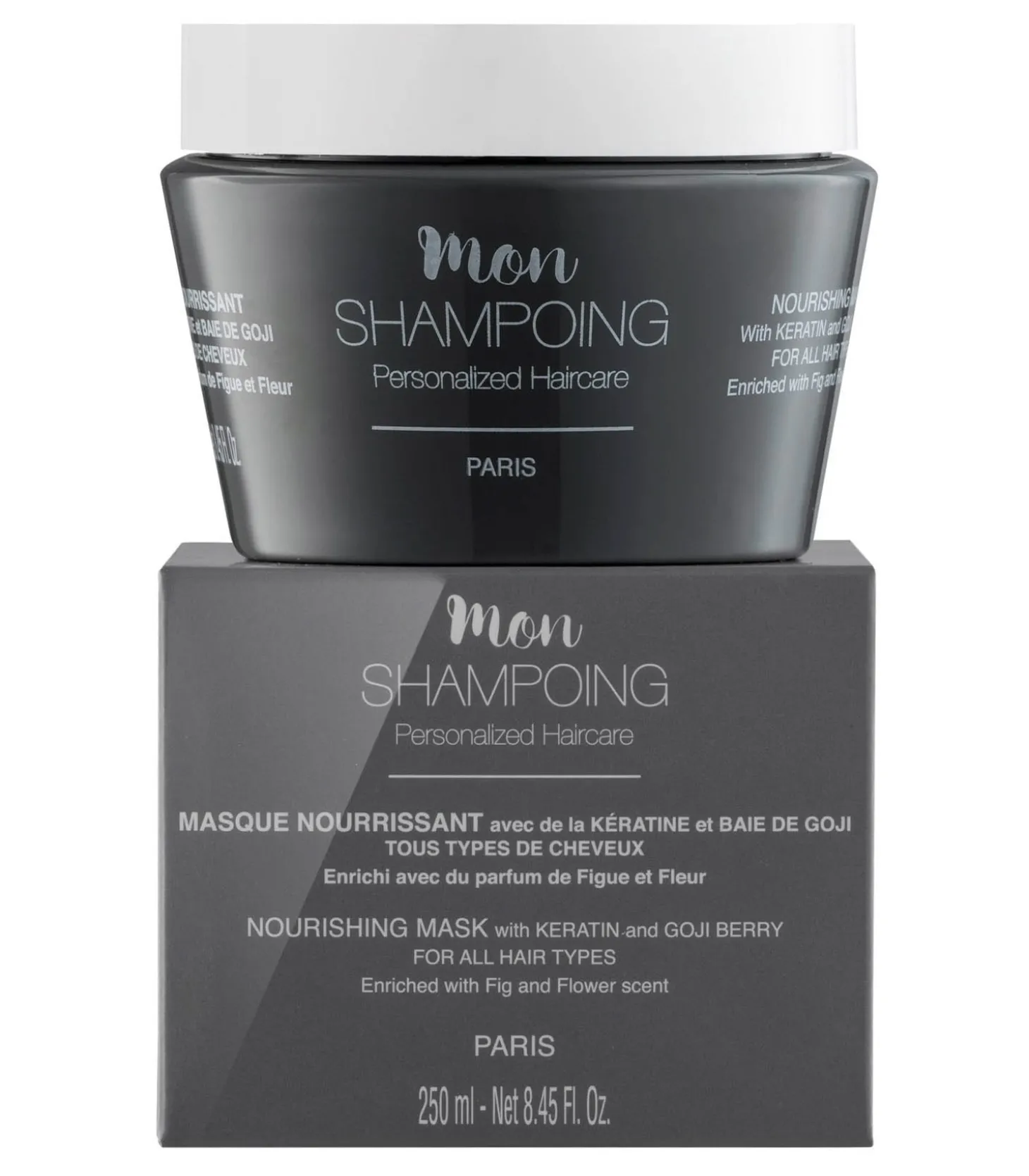 Masque Nourrissant tous types de cheveux Kératine et Baie de Goji 250 ml-Mon Shampoing Outlet