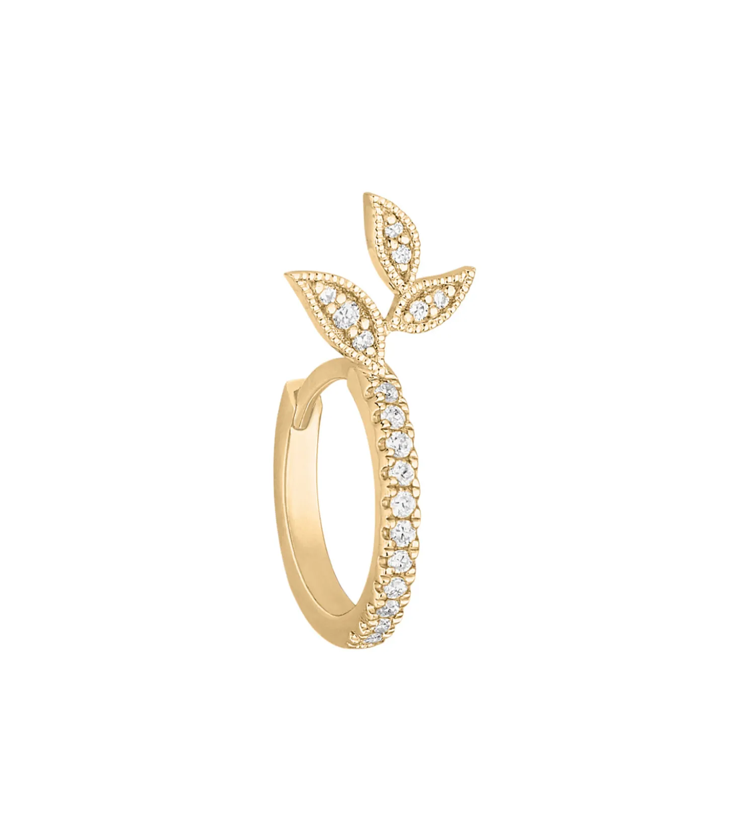 Mini Créole Into The Wild or jaune et diamants-Stone Paris Flash Sale