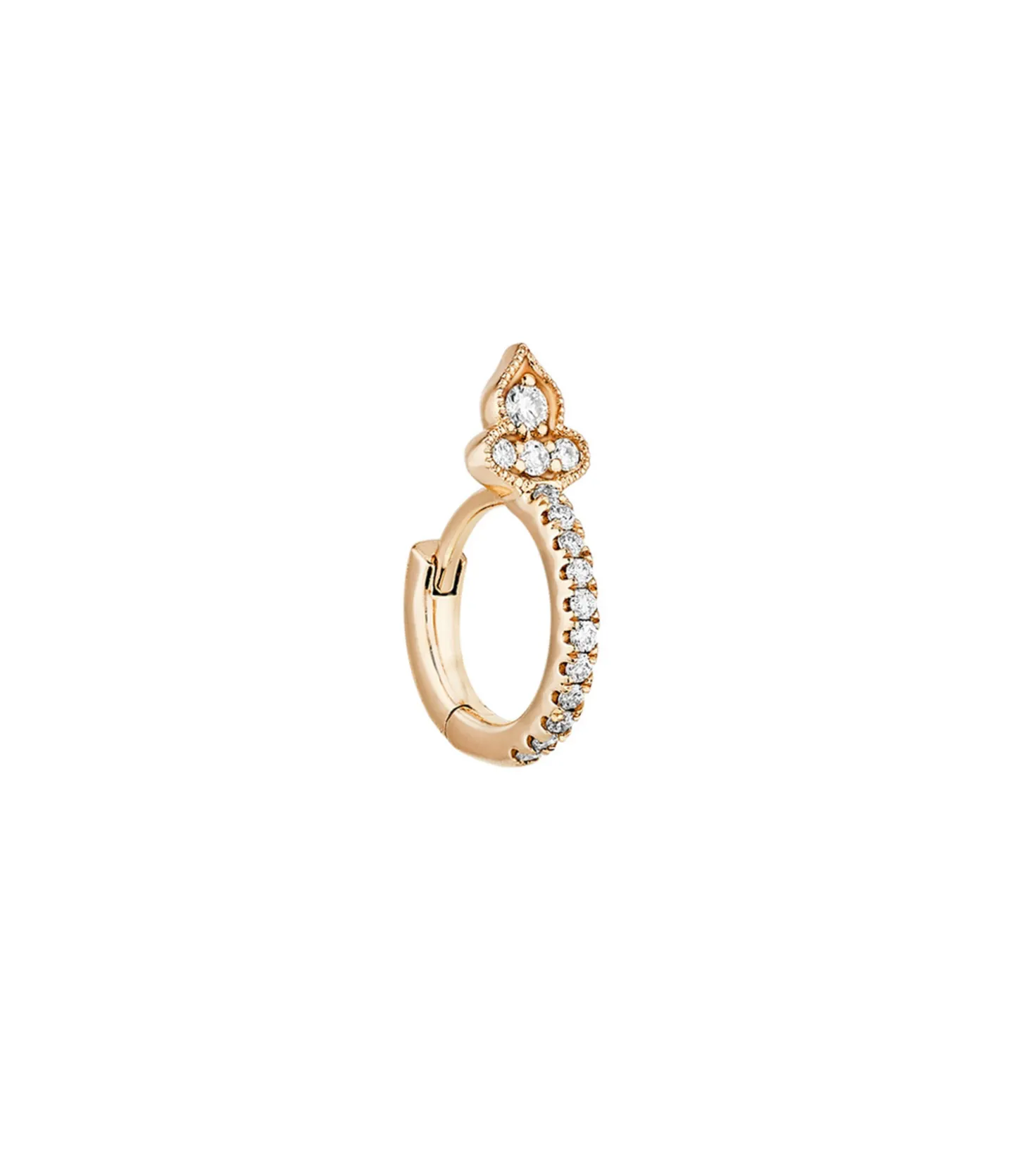 Mini créole Marie-Antoinette or jaune-Stone Paris New
