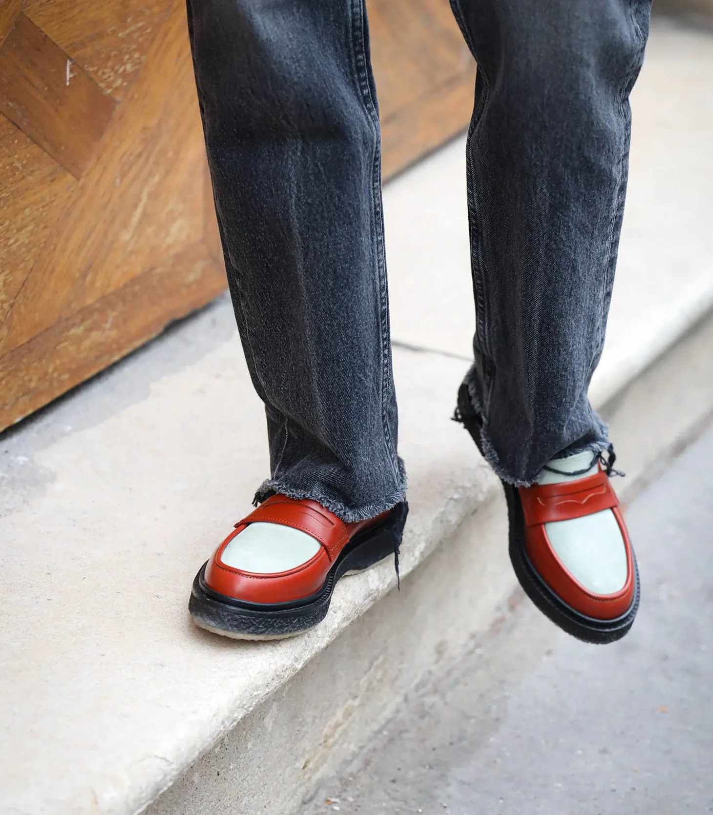 Mocassins en cuir Classic Type 5-ADIEU Flash Sale