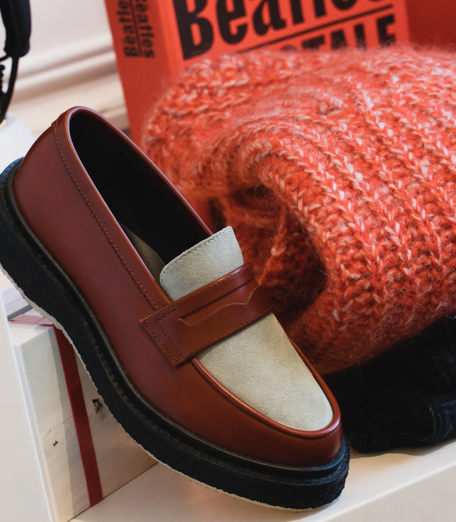 Mocassins en cuir Classic Type 5-ADIEU Flash Sale