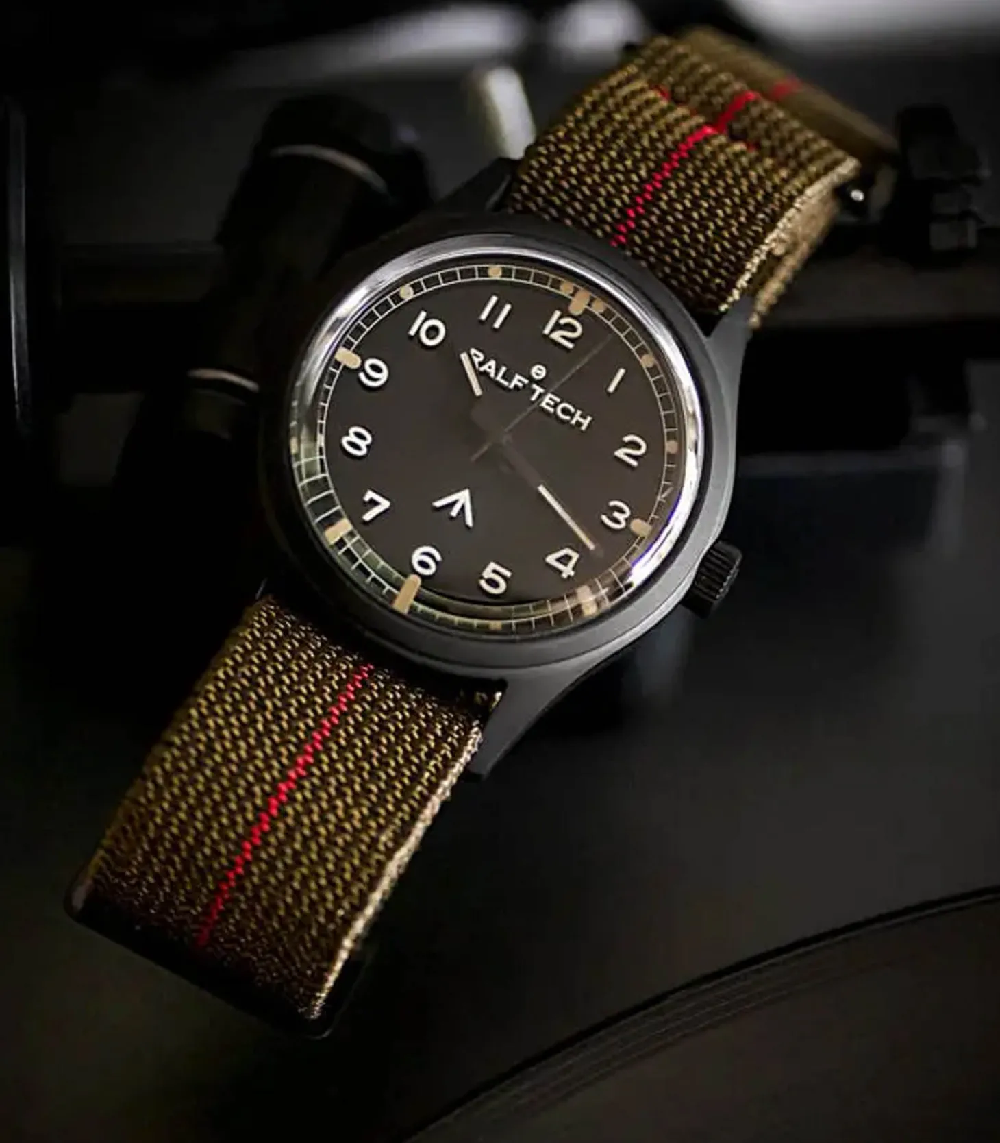 Montre Académie "Vétéran" Automatique Noir-Ralf Tech Online