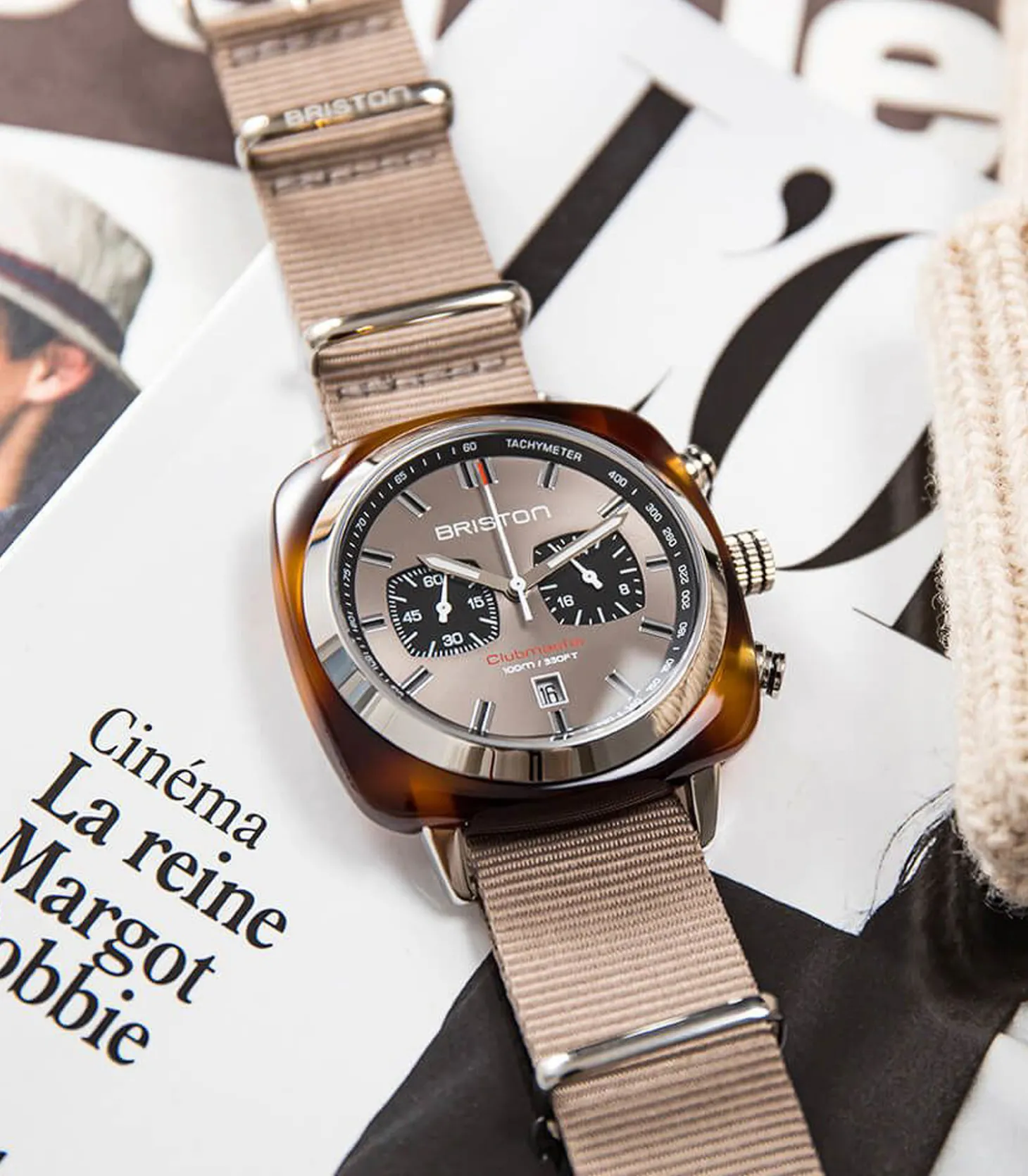 Montre Clubmaster Sport - Taupe-Briston Store