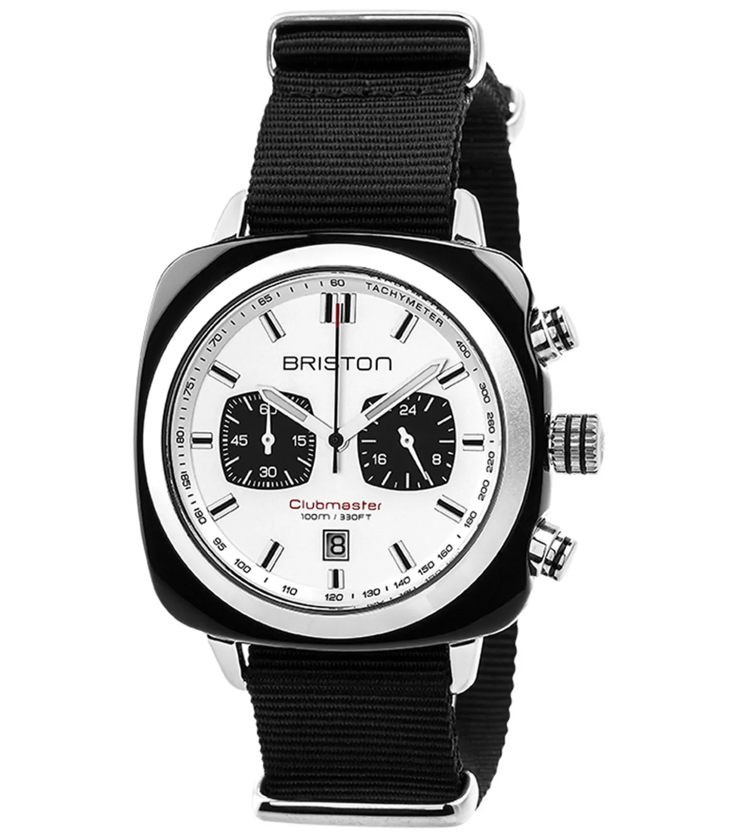 Montre Clubmaster Sport Chronographe - Noir/Blanc-Briston Online