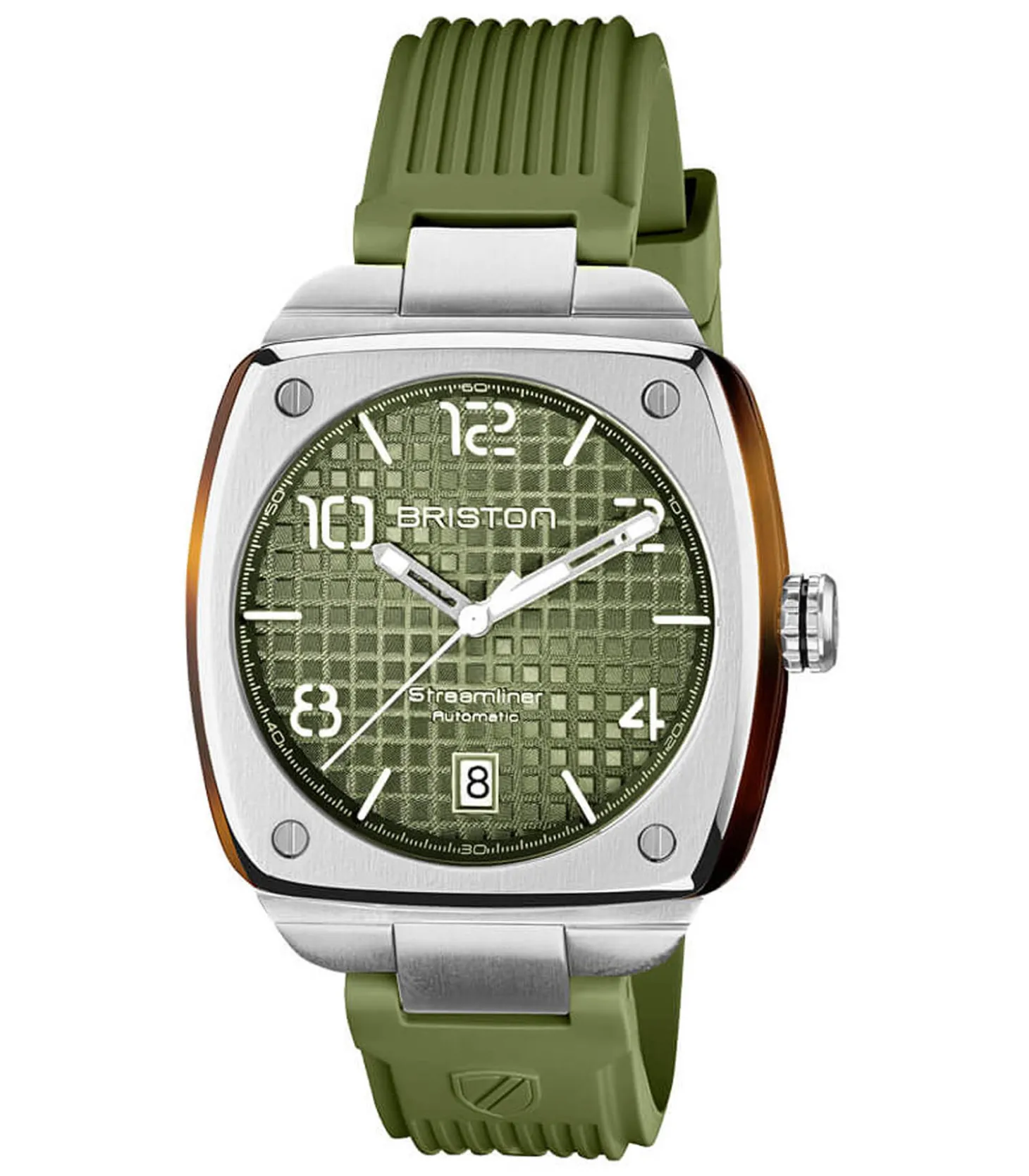 Montre homme Streamliner Automatique Urban - Vert olive-Briston Sale
