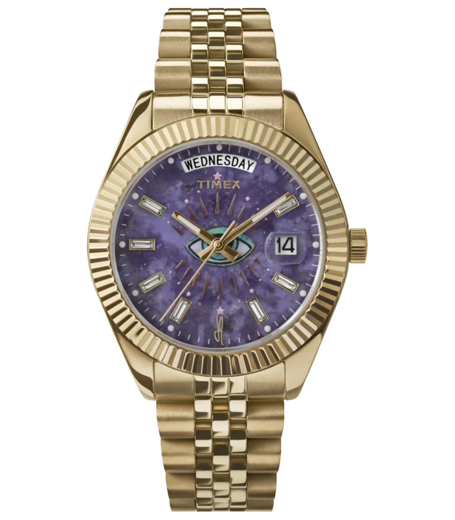 Montre x Jacquie Aiche Purple Jade-Timex Flash Sale