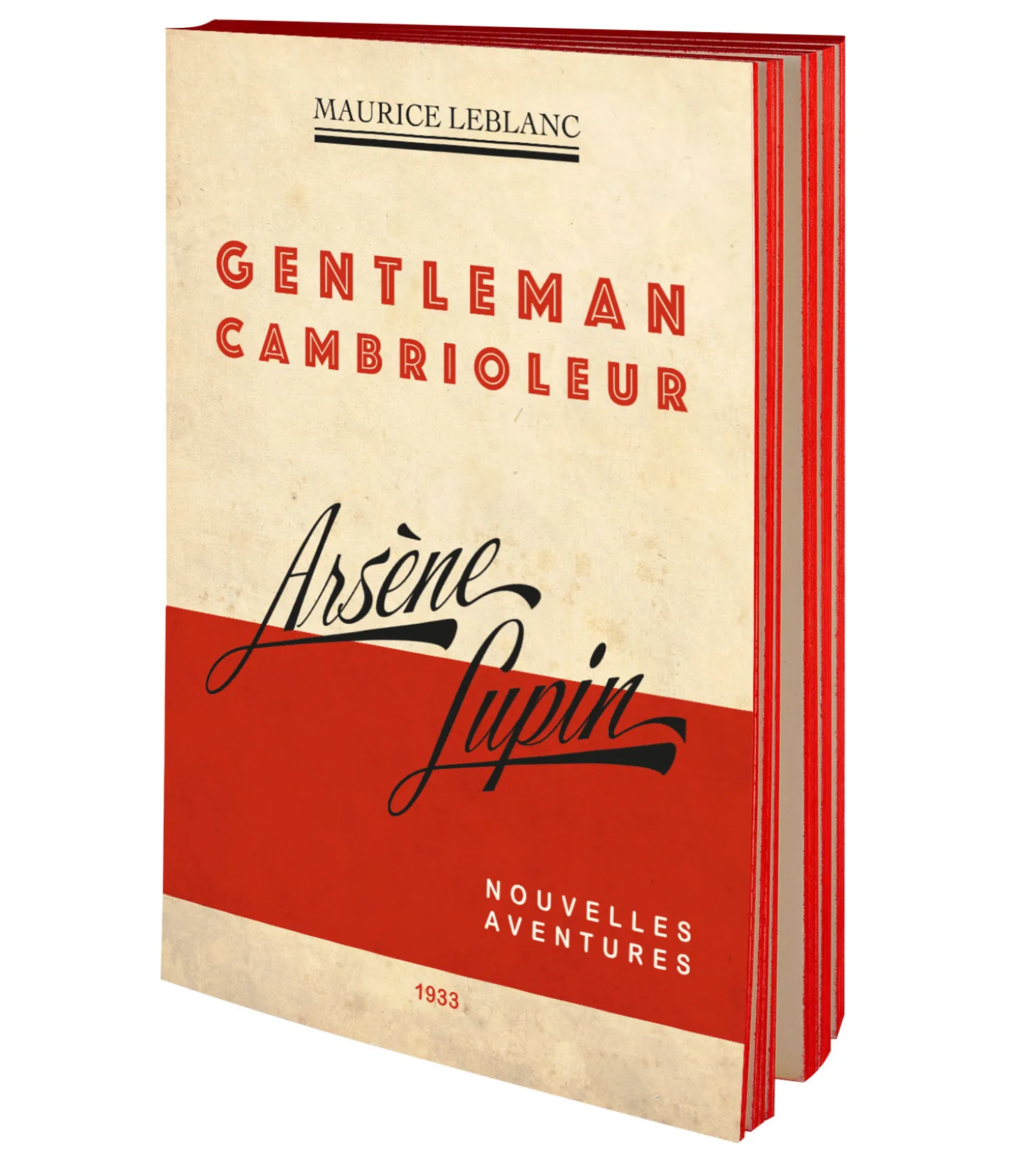 Mute Book "Arsène Lupin"-Slow Design Cheap