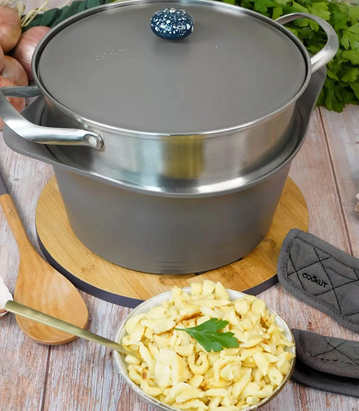Paire de maniques de l'Incroyable Cocotte Moka-Cookut Online
