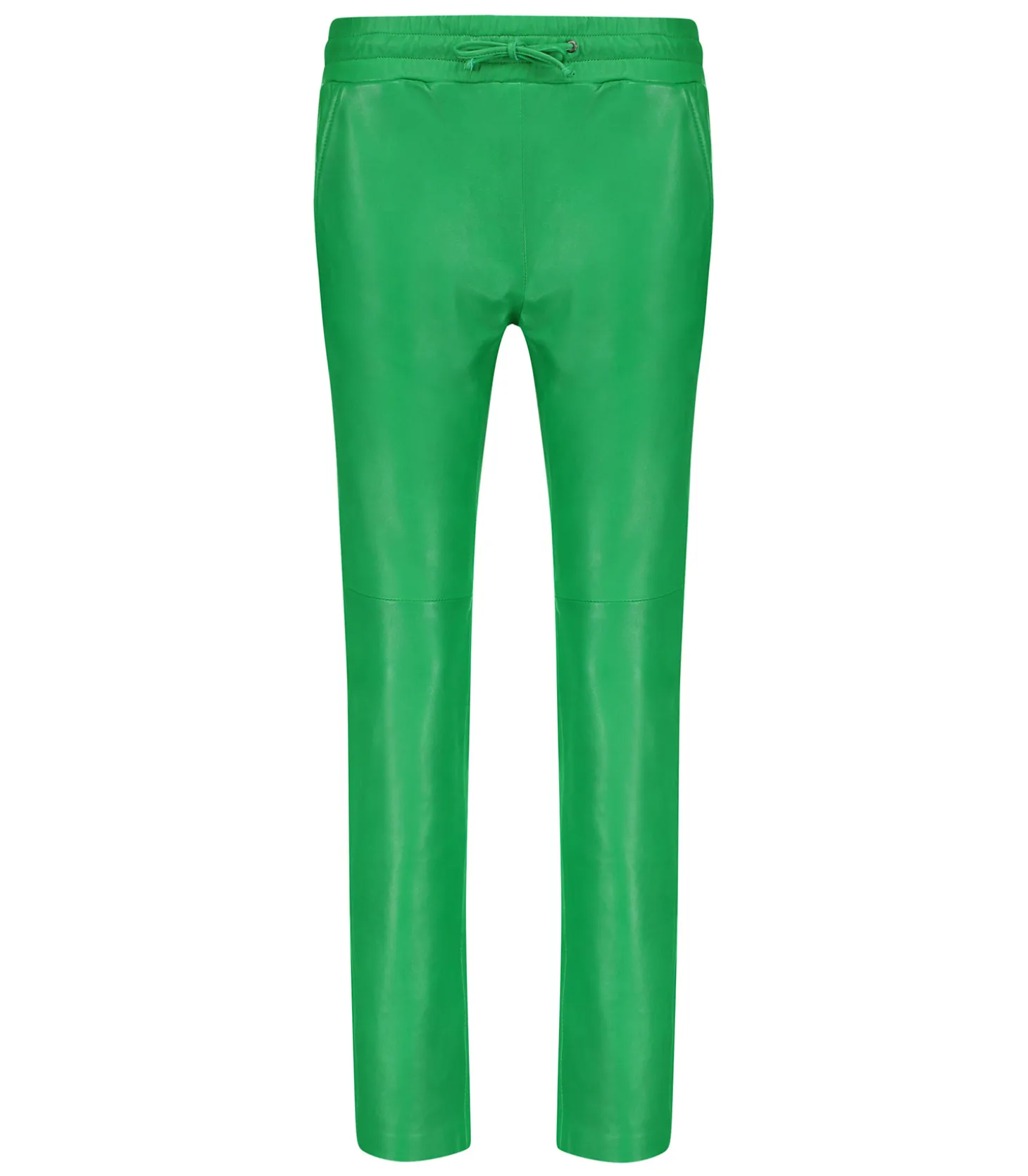 Pantalon en cuir Vert pomme-Jane de Boy Flash Sale