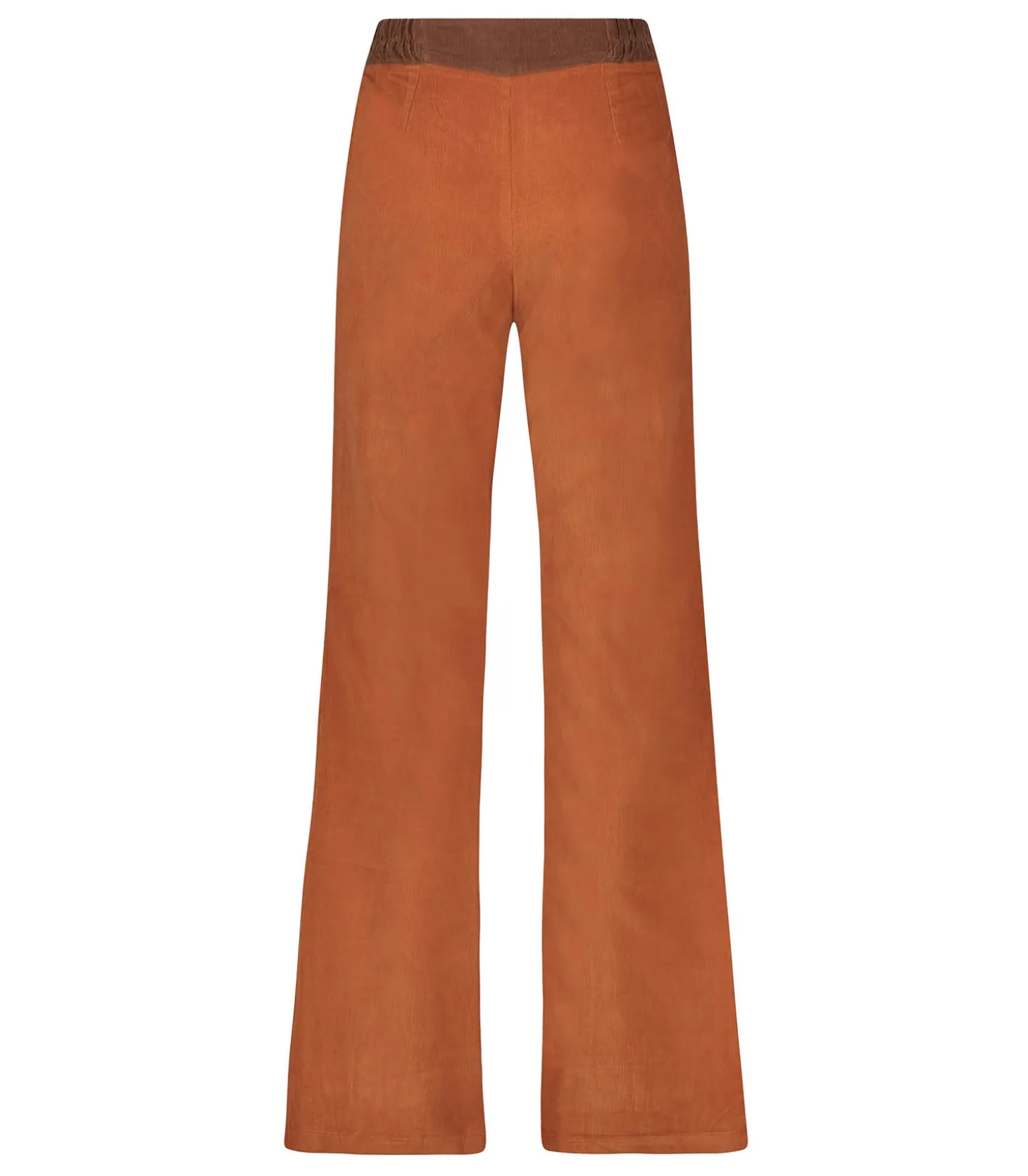 Pantalon en Velours Bicolore Luigi Brique-La Treille Maison Ensoleillée Shop