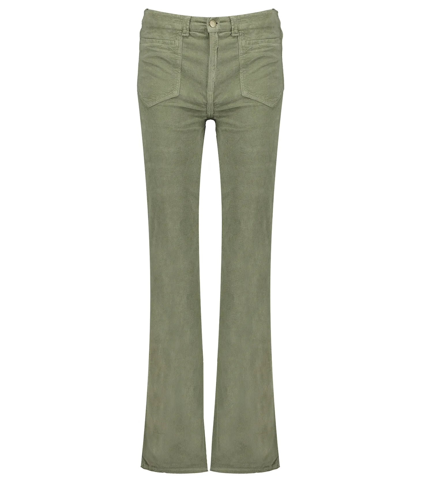 Pantalon en velours côtelé Dylan Green Smoke-Jane de Boy Outlet