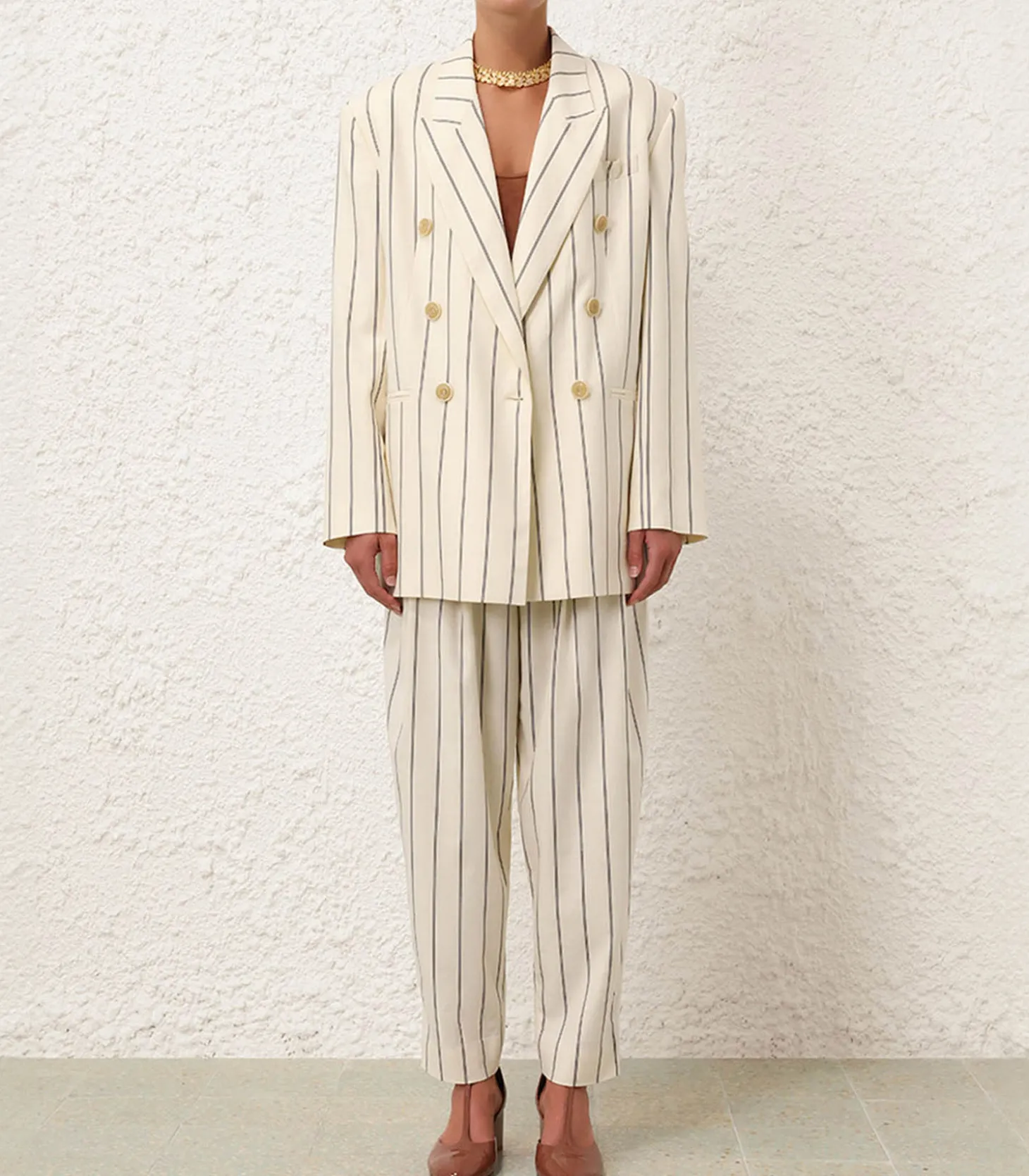 Pantalon Natura Cropped Barrel-Zimmermann Outlet