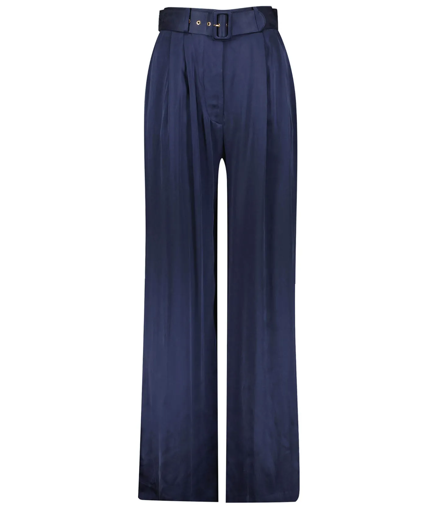 Pantalon Silk Tuck Navy-Zimmermann Shop