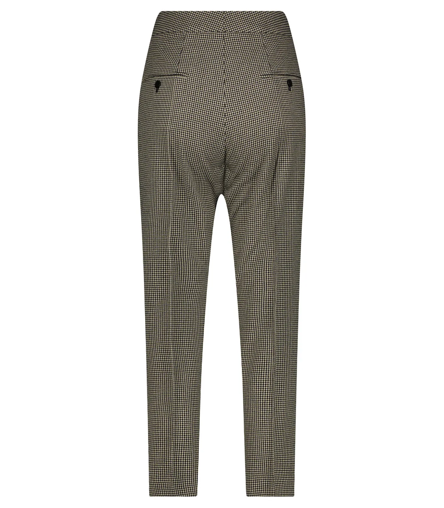 Pantalon Siorilan Vichy Noir & Blanc-Isabel Marant Outlet
