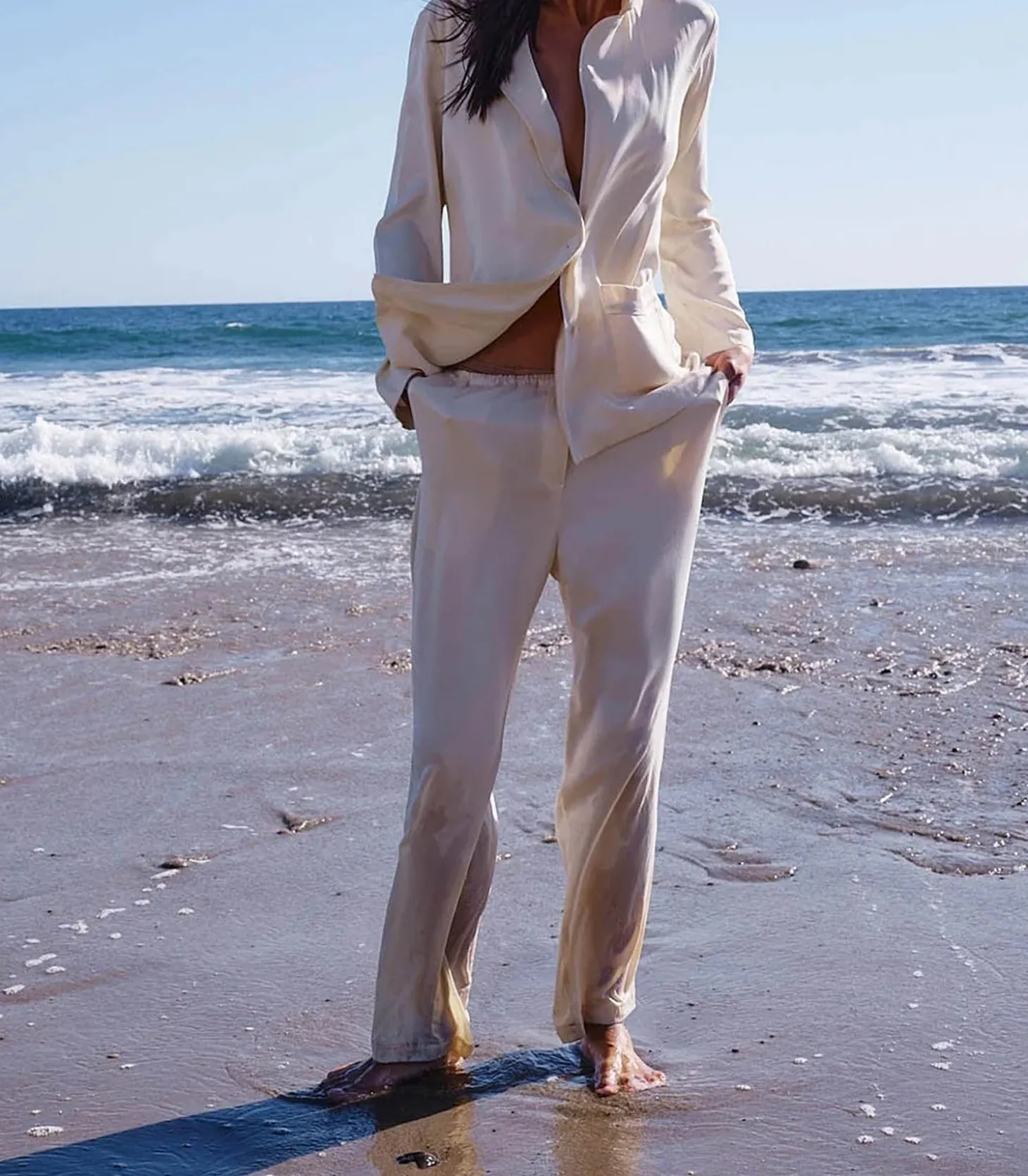 Pantalon Wells Vanilla-Xirena Cheap