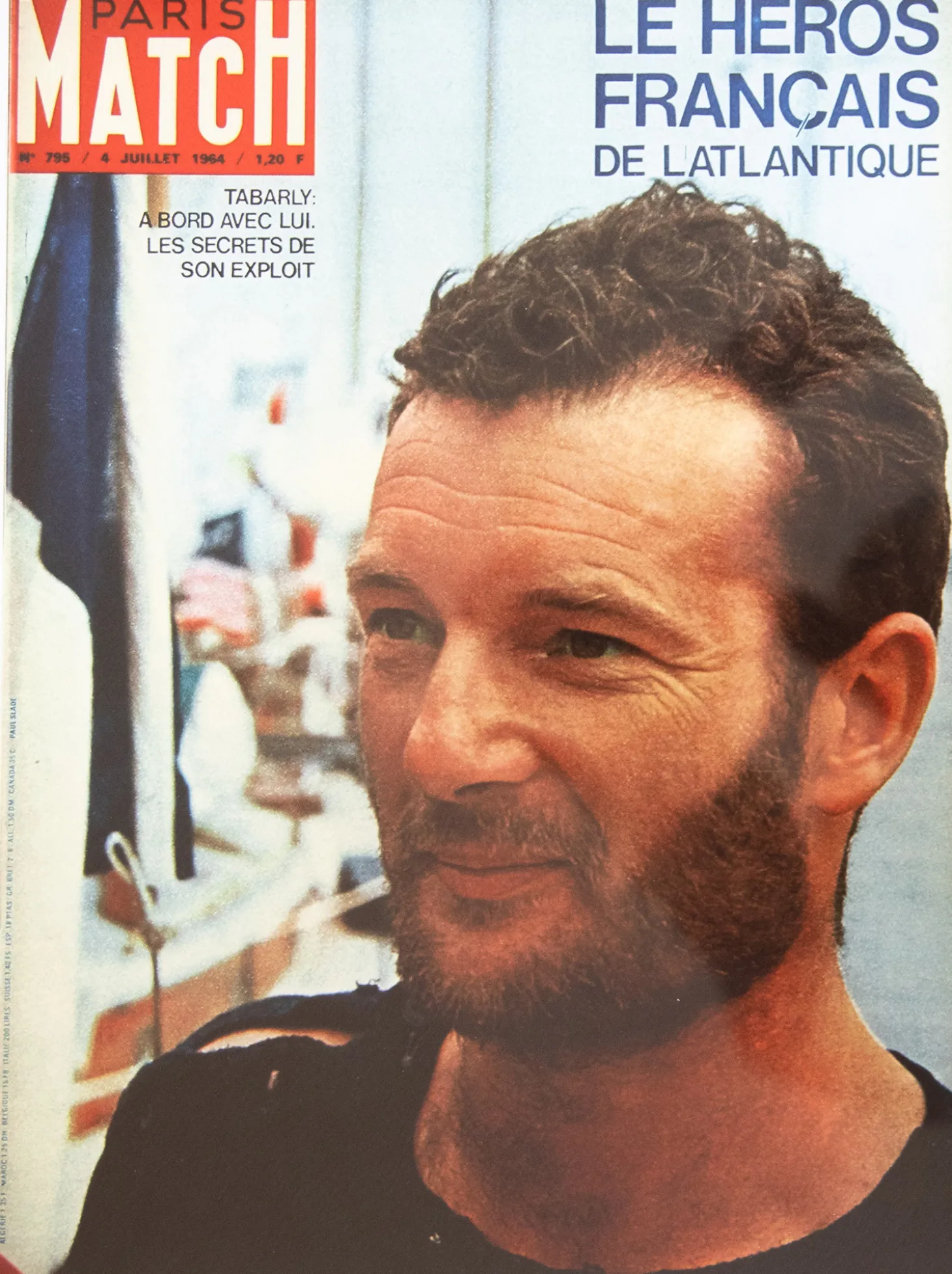 Paris Match Tabarly 40 x 50 cm-Image Republic Cheap