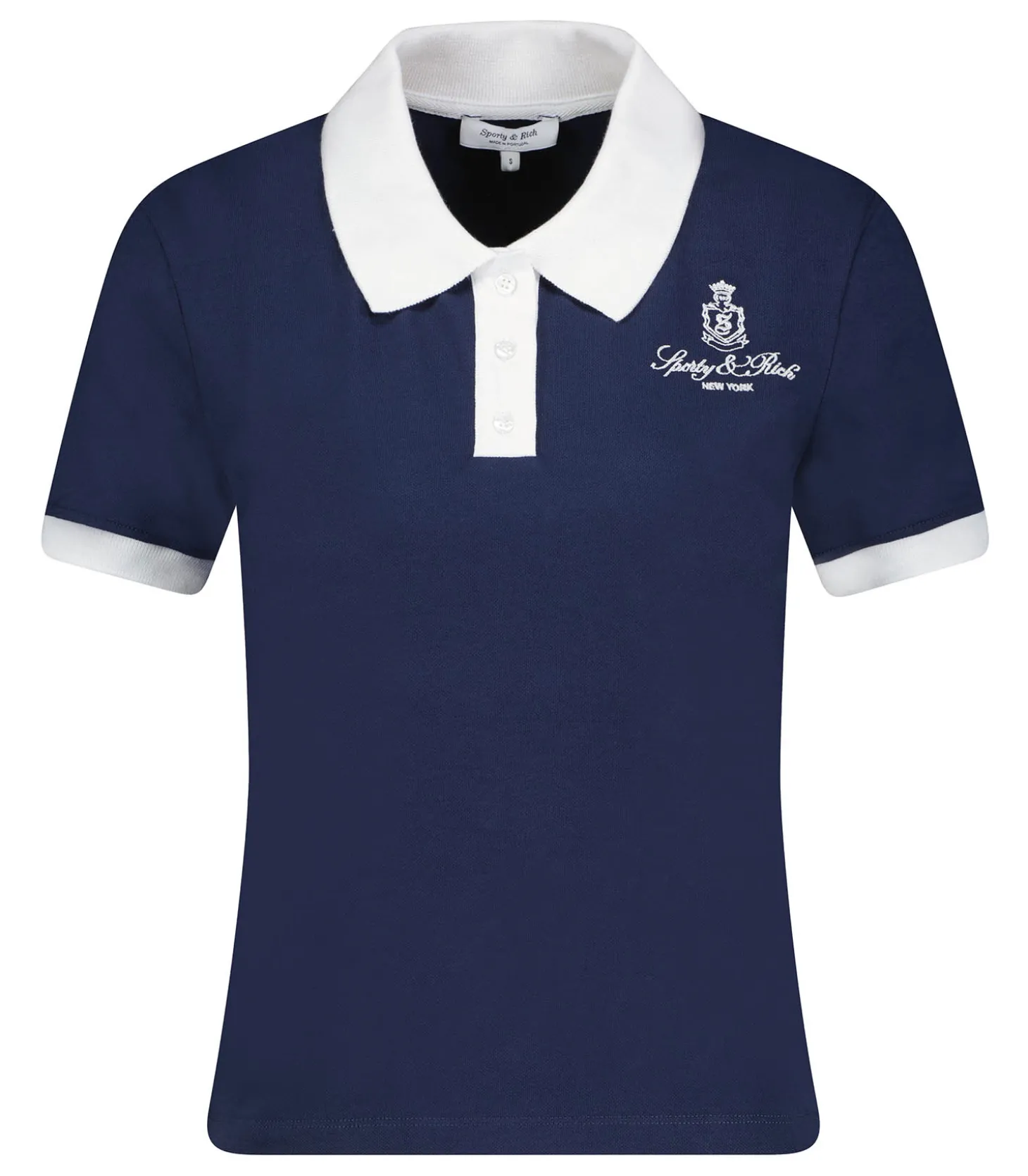 Polo Vendome Sript 70s Navy/White-Sporty & Rich Outlet