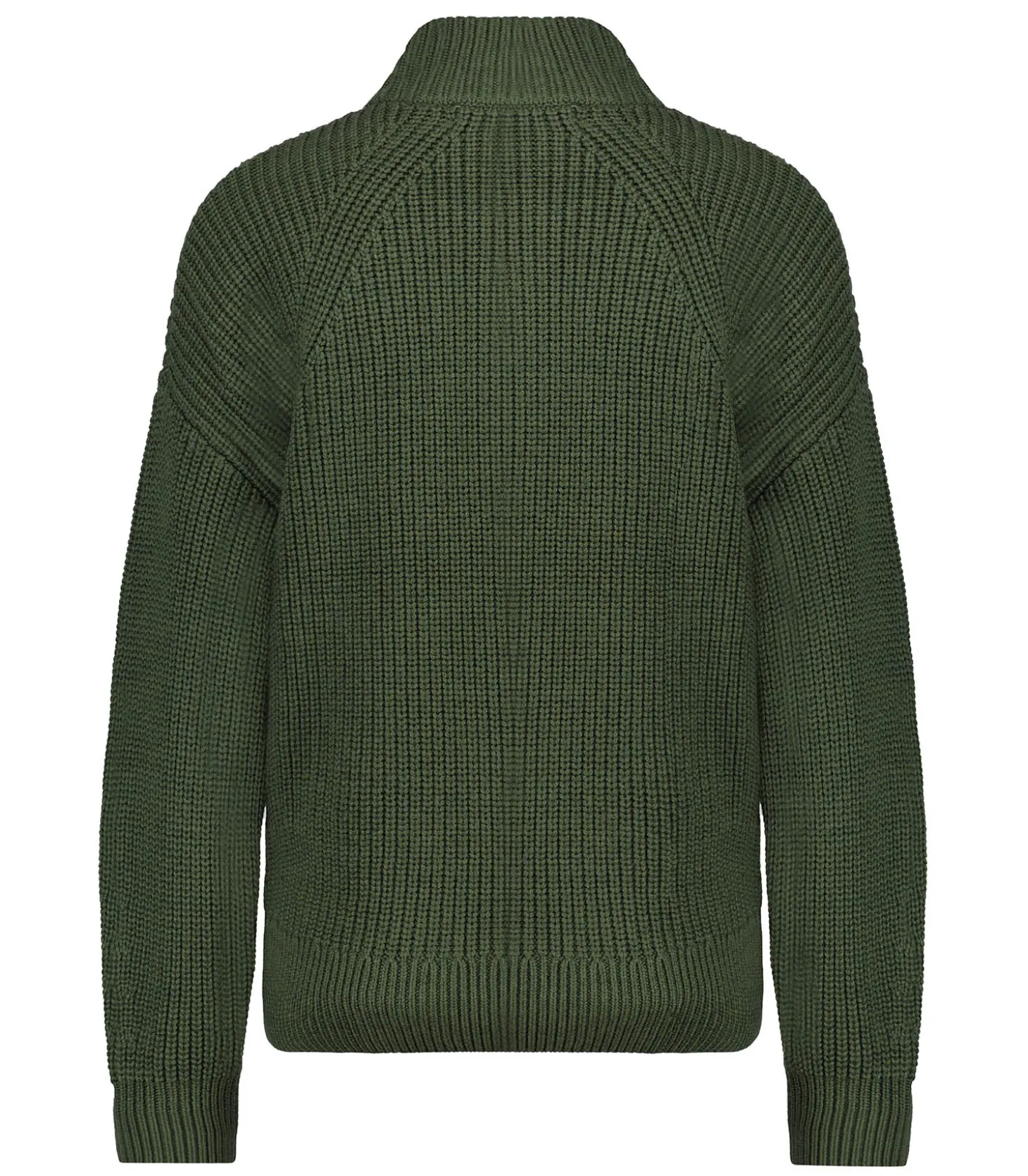 Pull Col Camionneur Kaki Chiné-Majestic Filatures Outlet