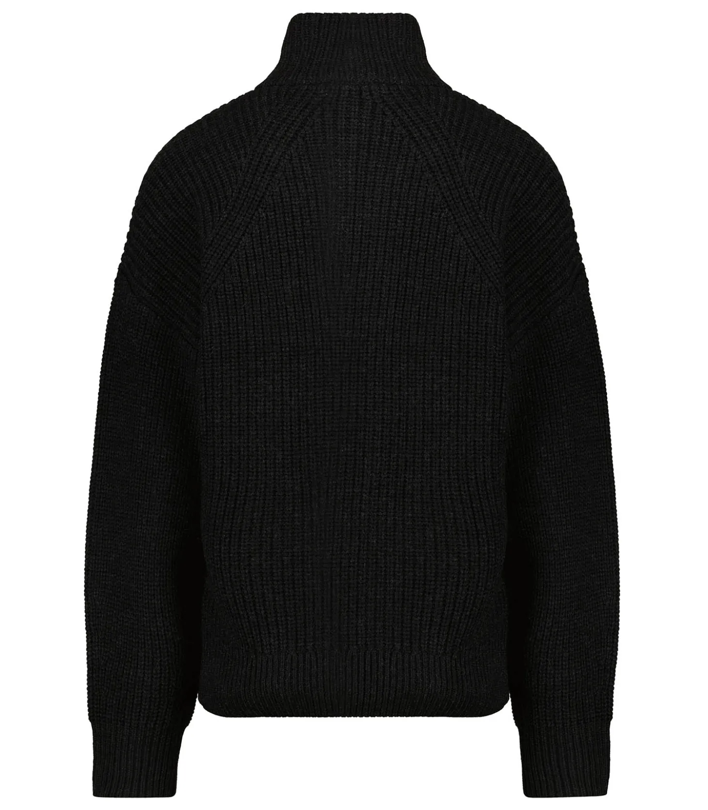 Pull Col Camionneur Noir-Majestic Filatures Online