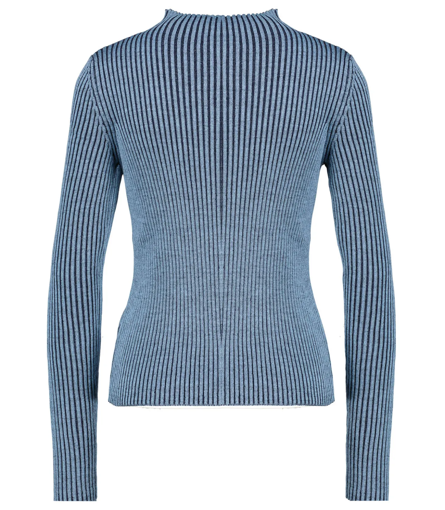 Pull côtelé Lupetto Vanise Bleu-Roberto Collina Clearance