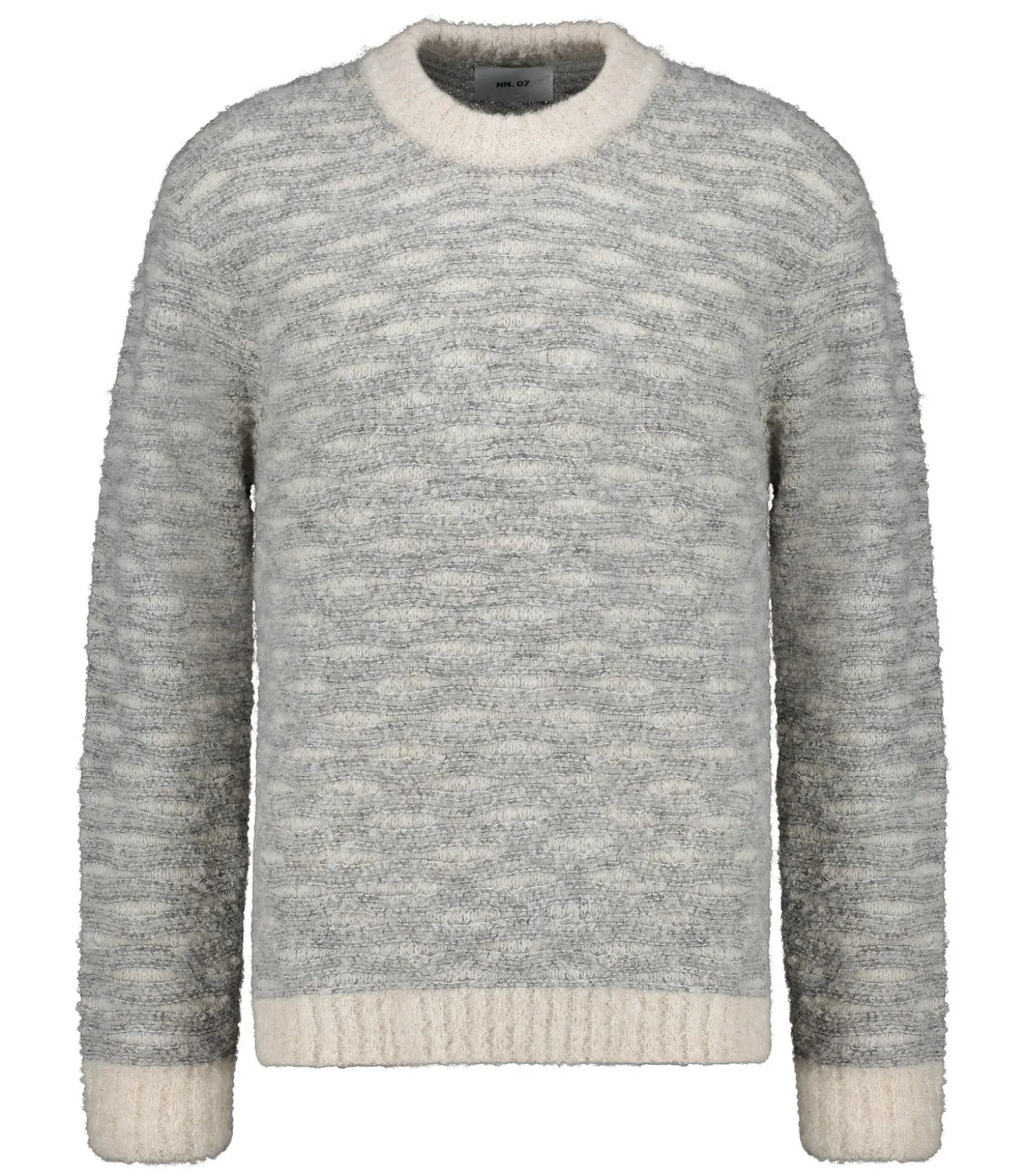 Pull homme Zackarias Grey Mélangé-NN07 Online
