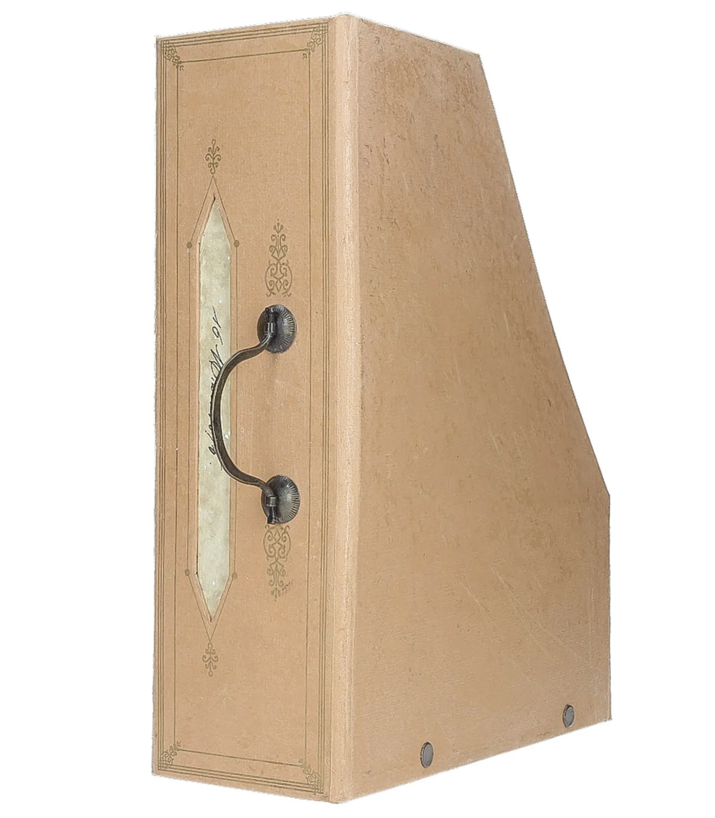 Range Dossiers Cartonnier Bronze-MERCI LOUIS Outlet